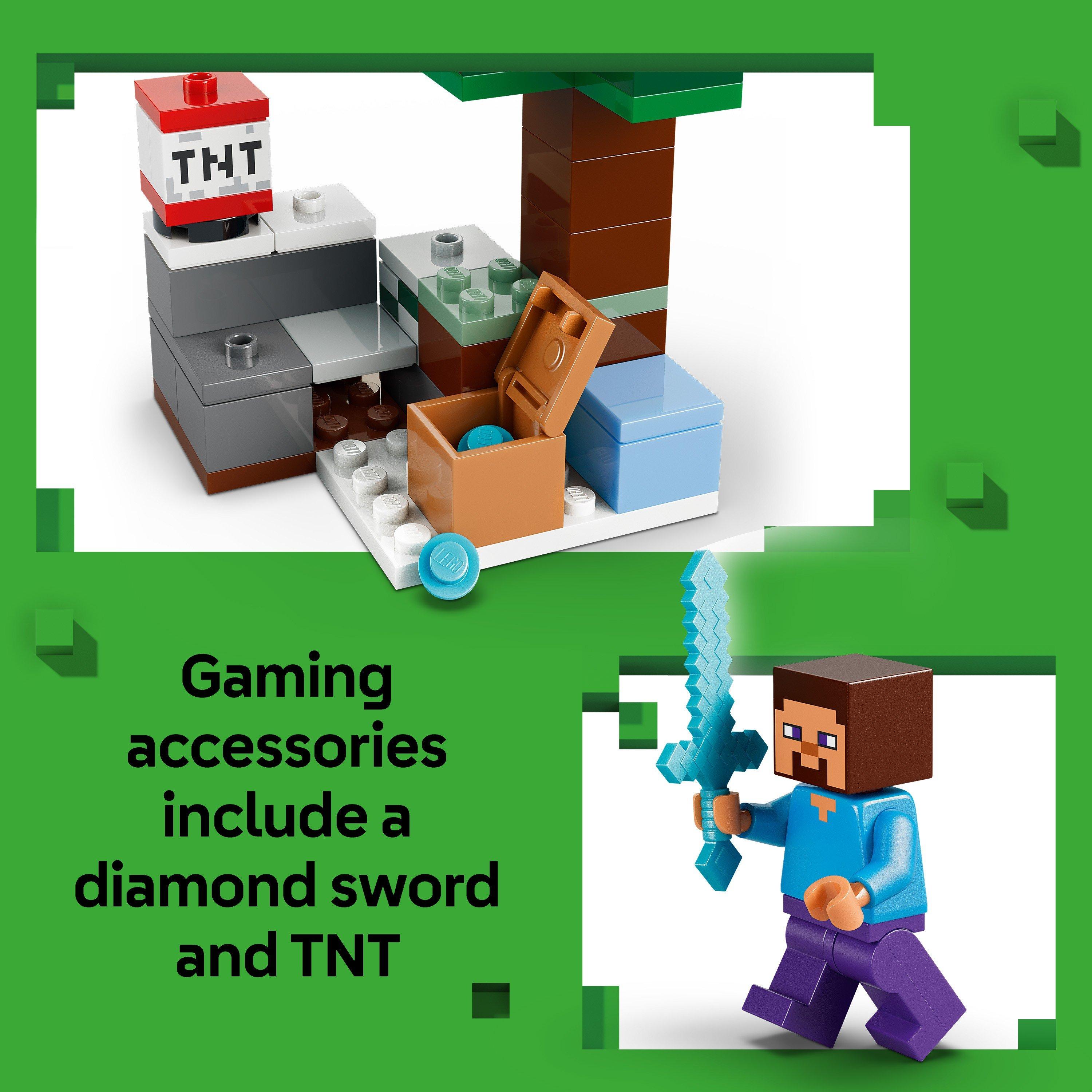 Da determinare. - LEGO - Minecraft Steve’s Taiga Adventure Toy for Kids 21583 - 4