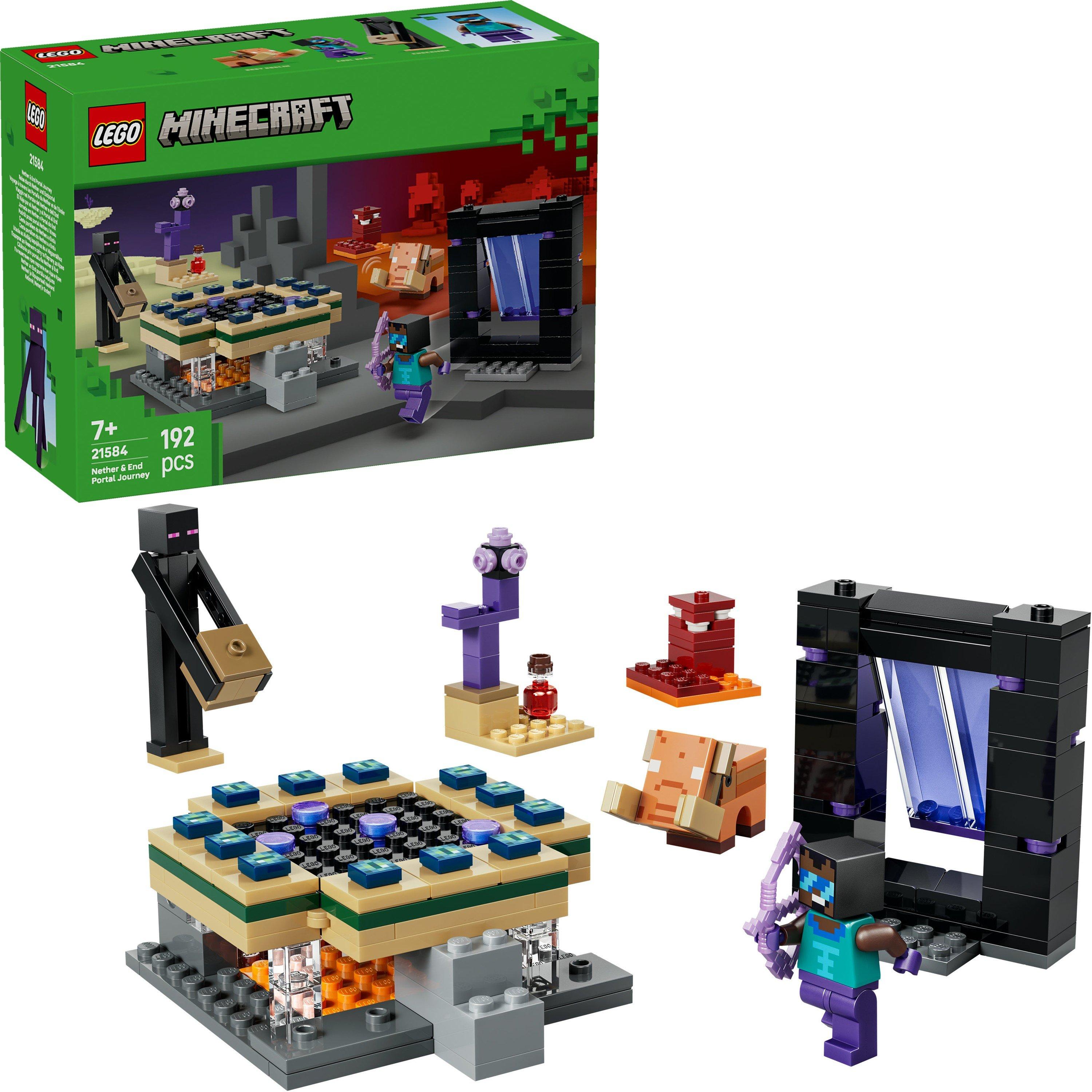 TBC - LEGO - Minecraft Nether & End Portal Journey Toy 21584 - 1