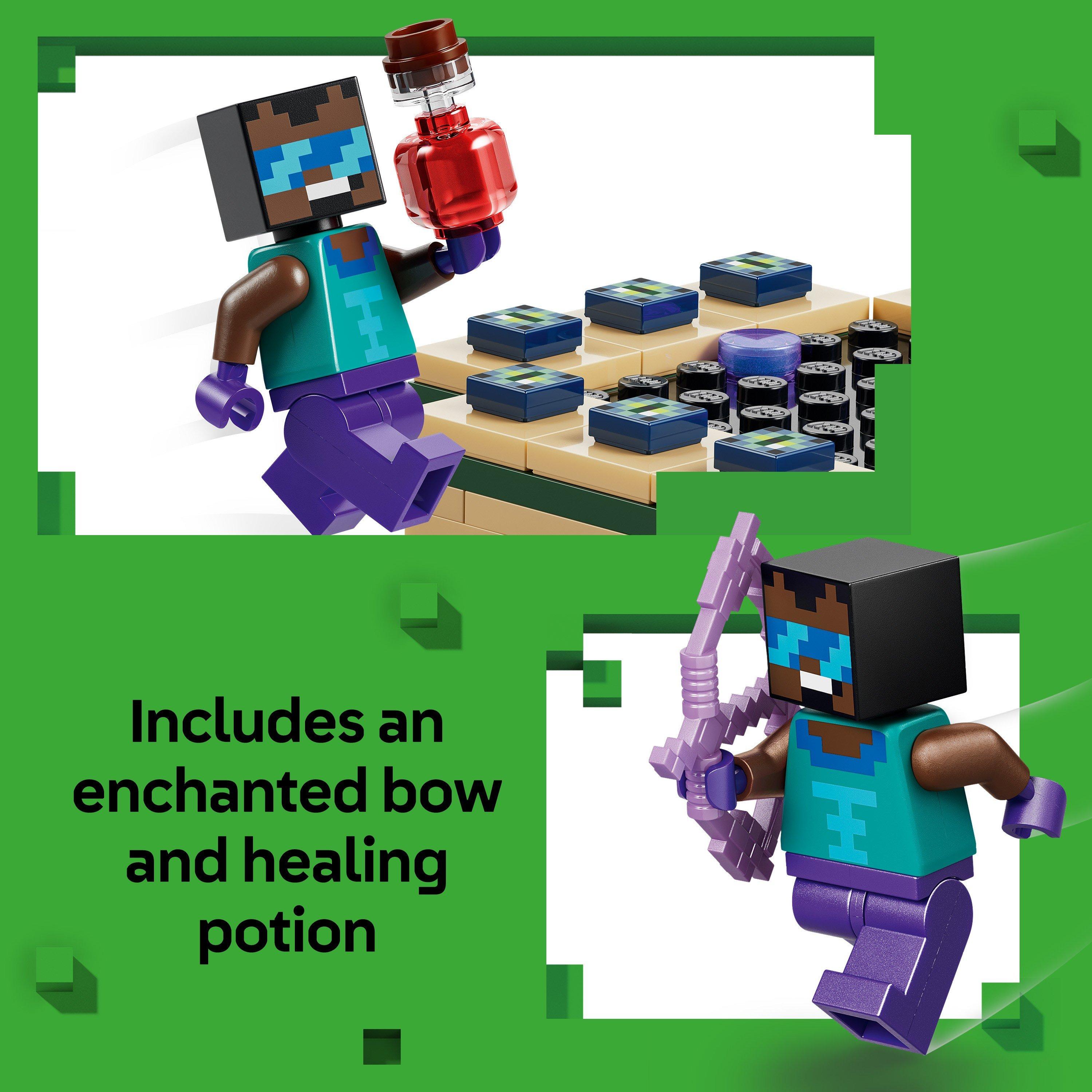 Por determinar - LEGO - Minecraft Nether & End Portal Journey Toy 21584 - 4
