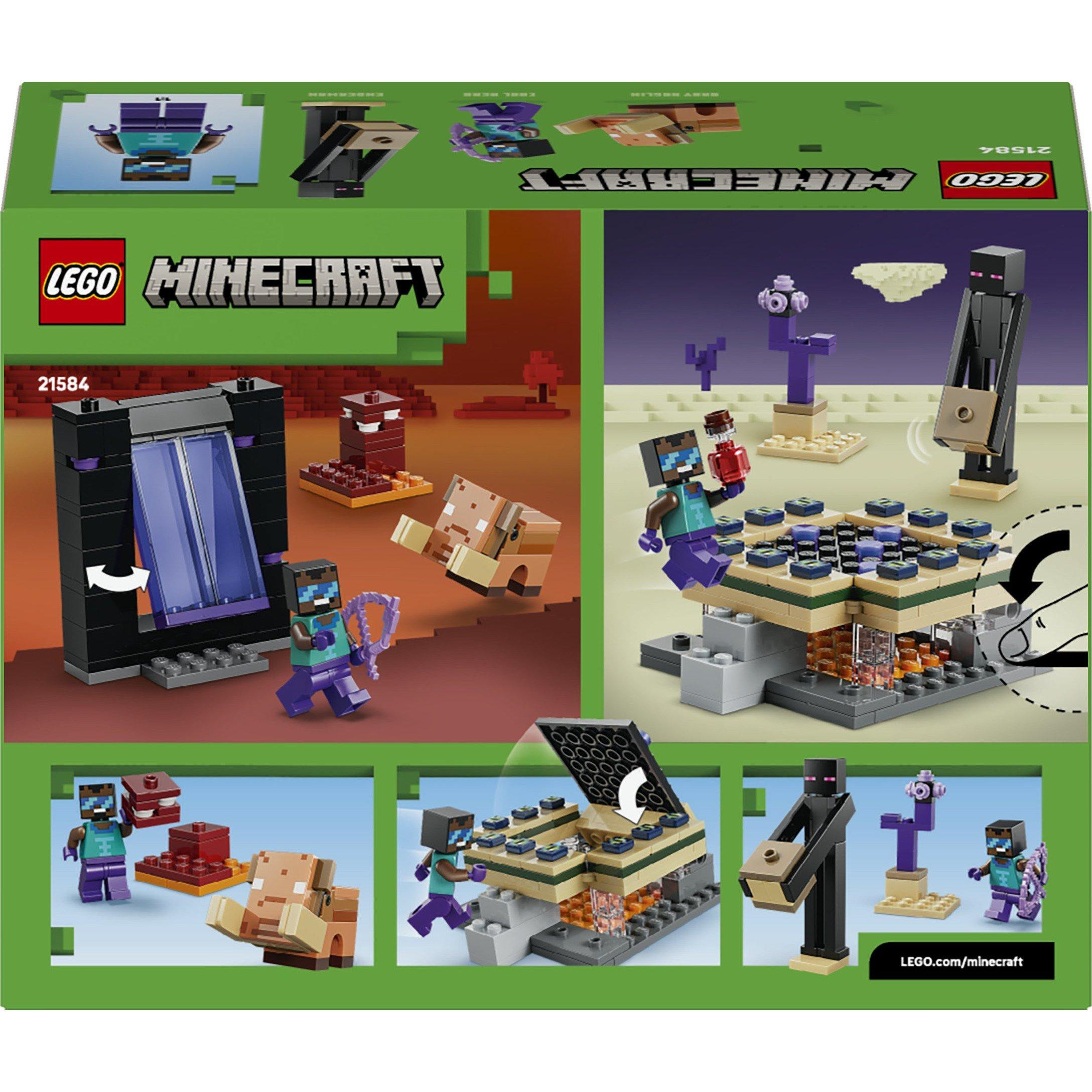 Por determinar - LEGO - Minecraft Nether & End Portal Journey Toy 21584 - 9