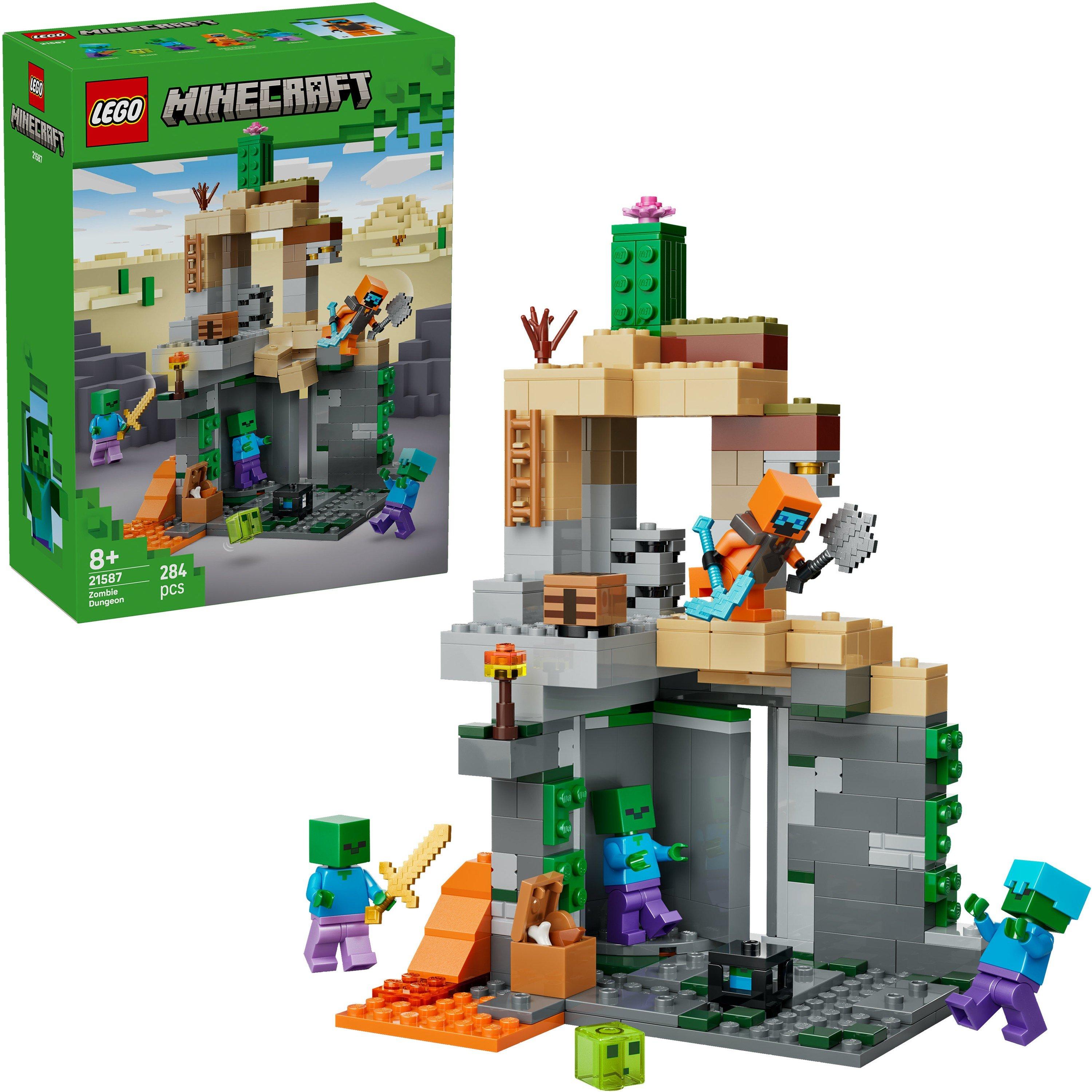 Lego  Minecraft Building Toy For Kids 21587 Zombie Dungeon