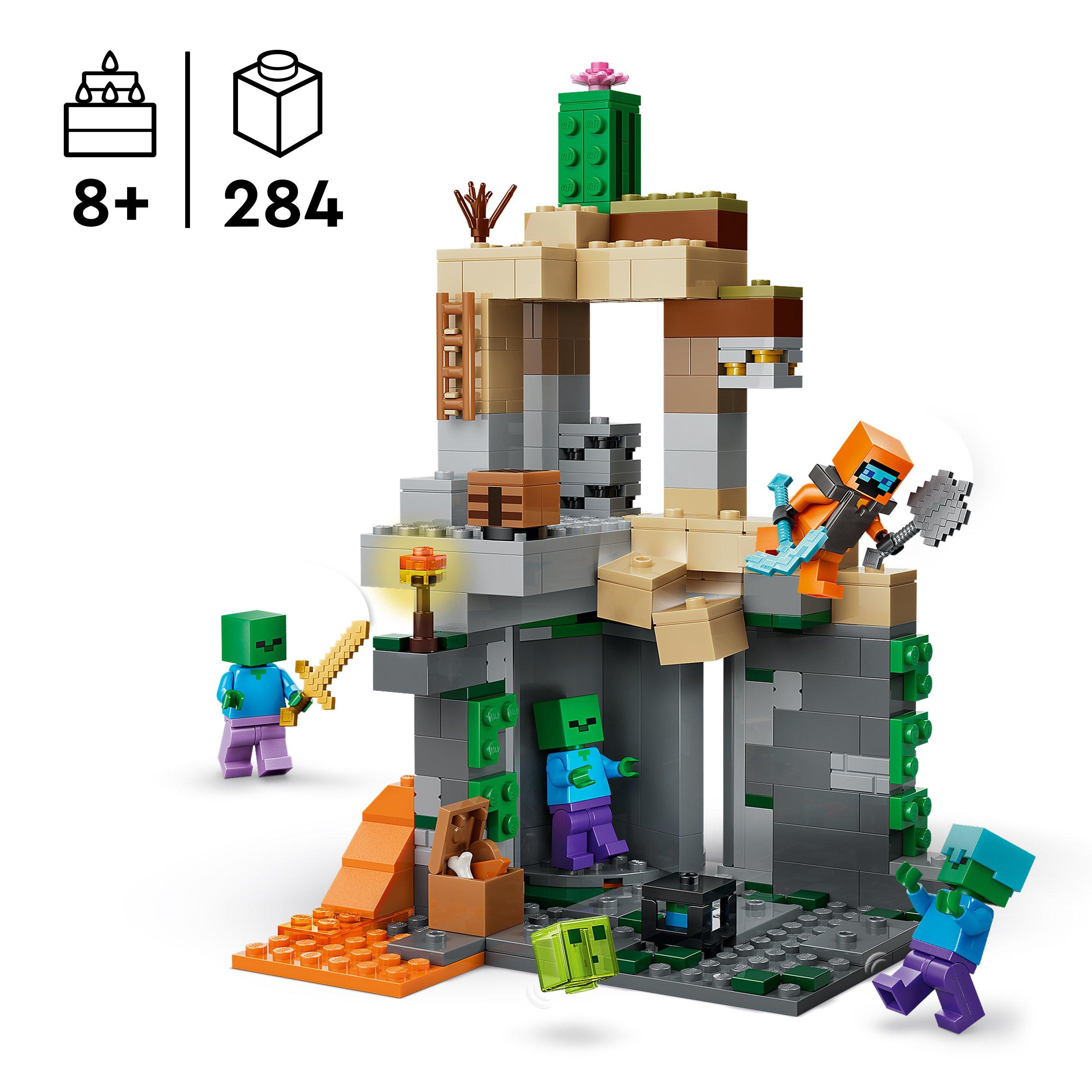 Zombie Dungeon - LEGO - Minecraft Zombie Dungeon Building Toy for Kids 21587 - 2