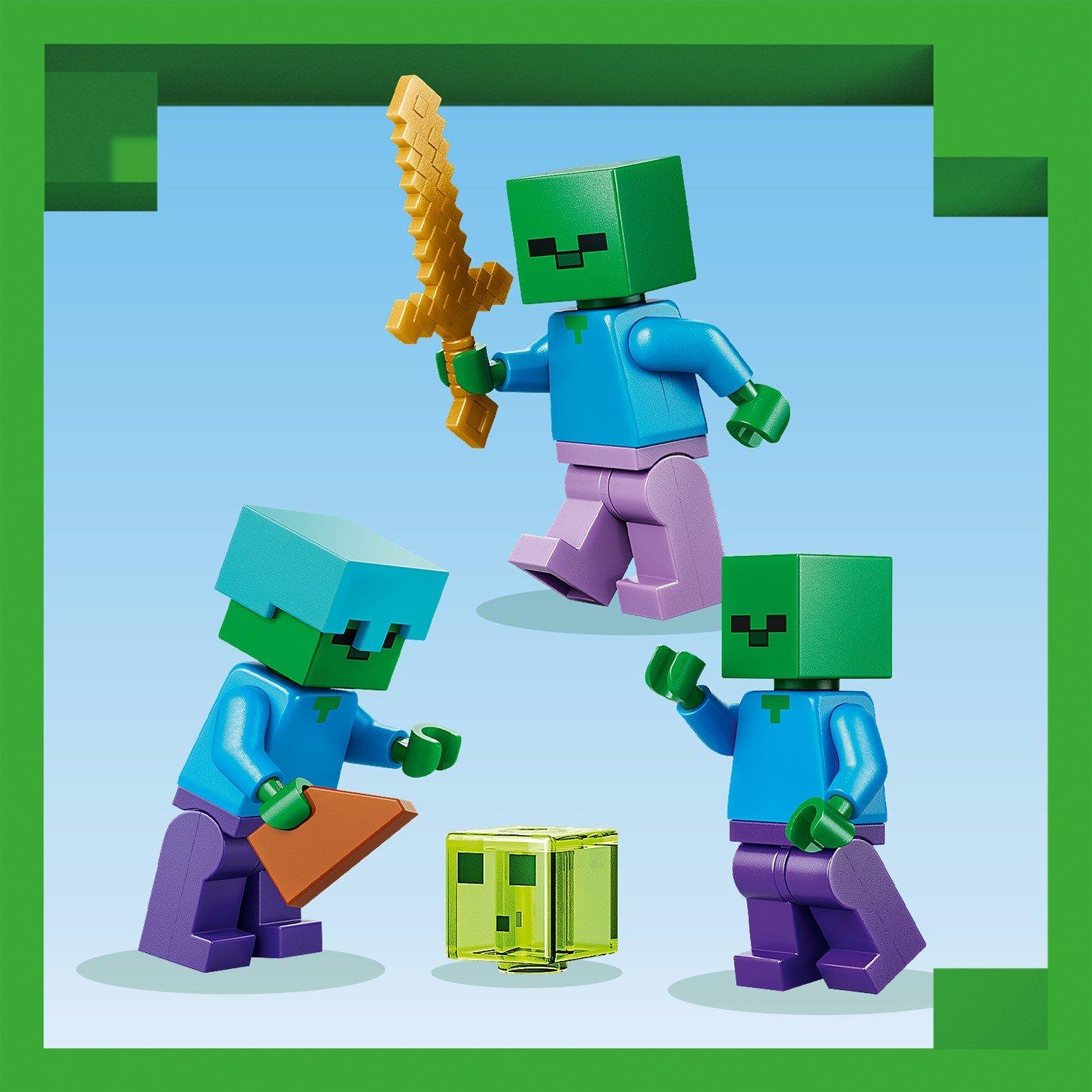 Dungeon degli Zombie - LEGO - Minecraft Zombie Dungeon Building Toy for Kids 21587 - 12