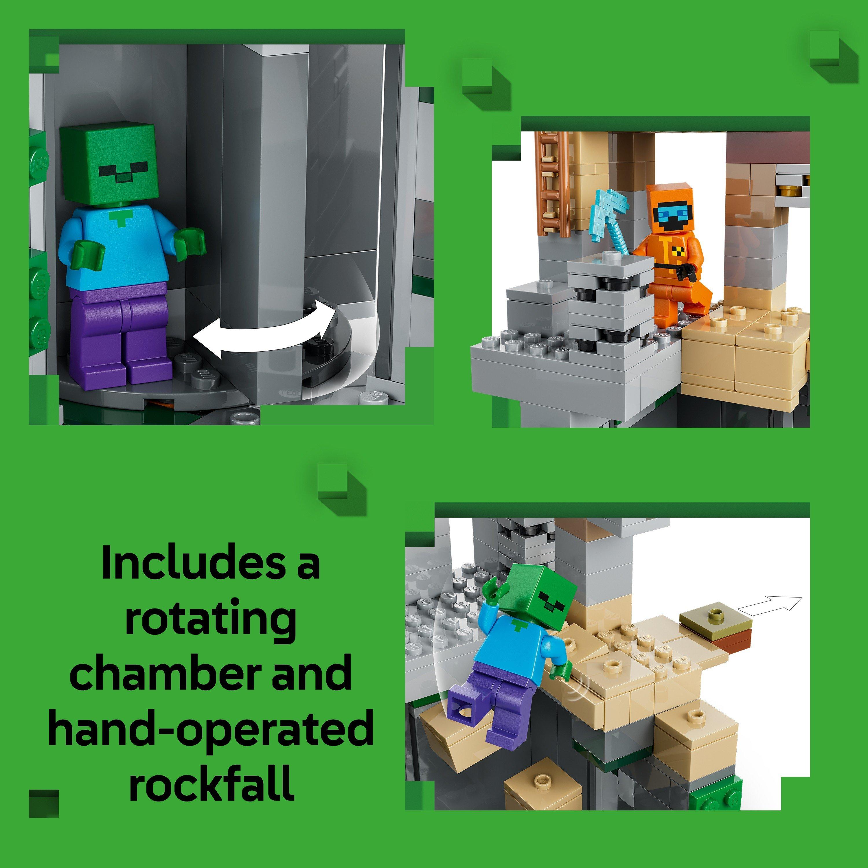 Dungeon degli Zombie - LEGO - Minecraft Zombie Dungeon Building Toy for Kids 21587 - 5