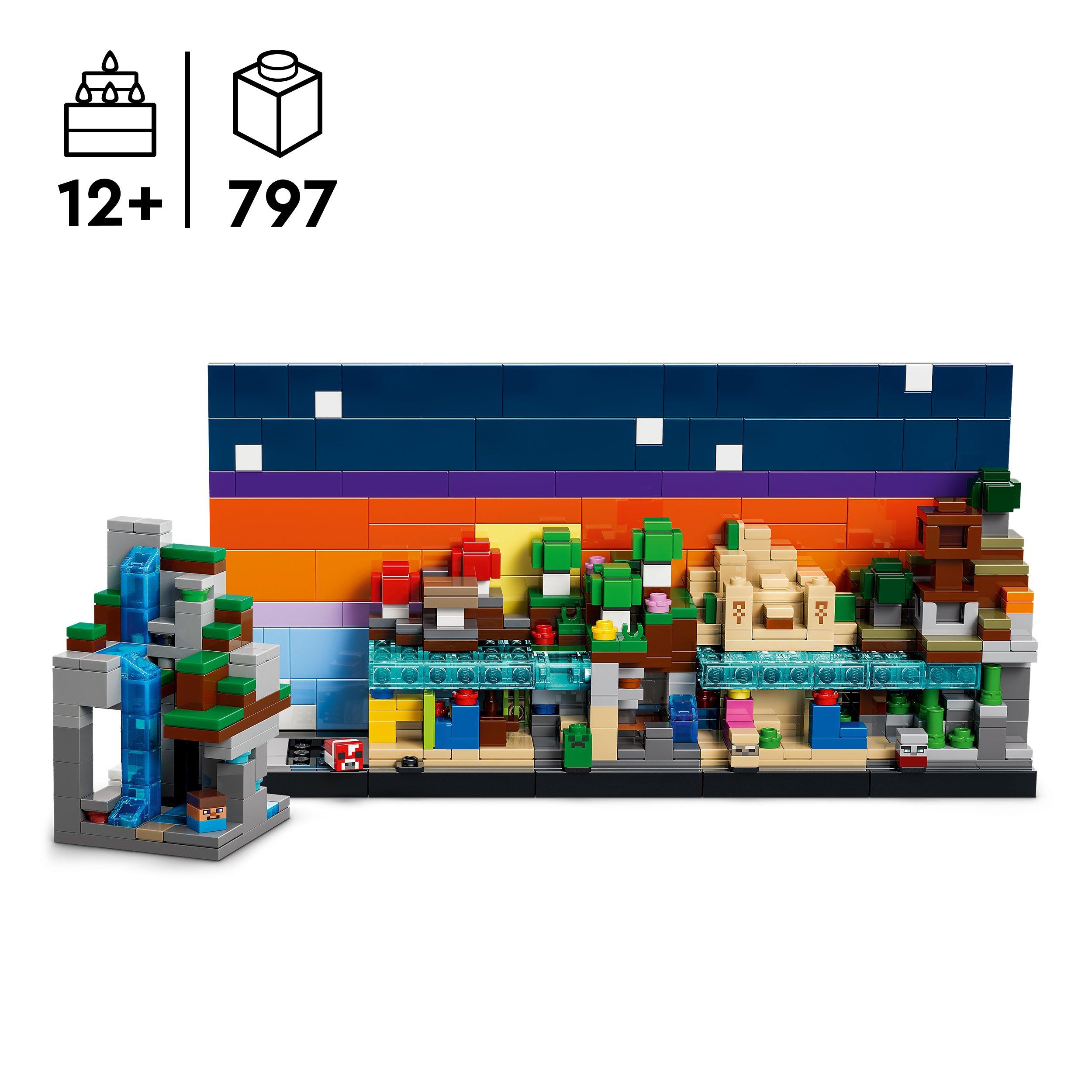 TBC - LEGO - Minecraft Mini Biomes Building Toy for kids 21589 - 2