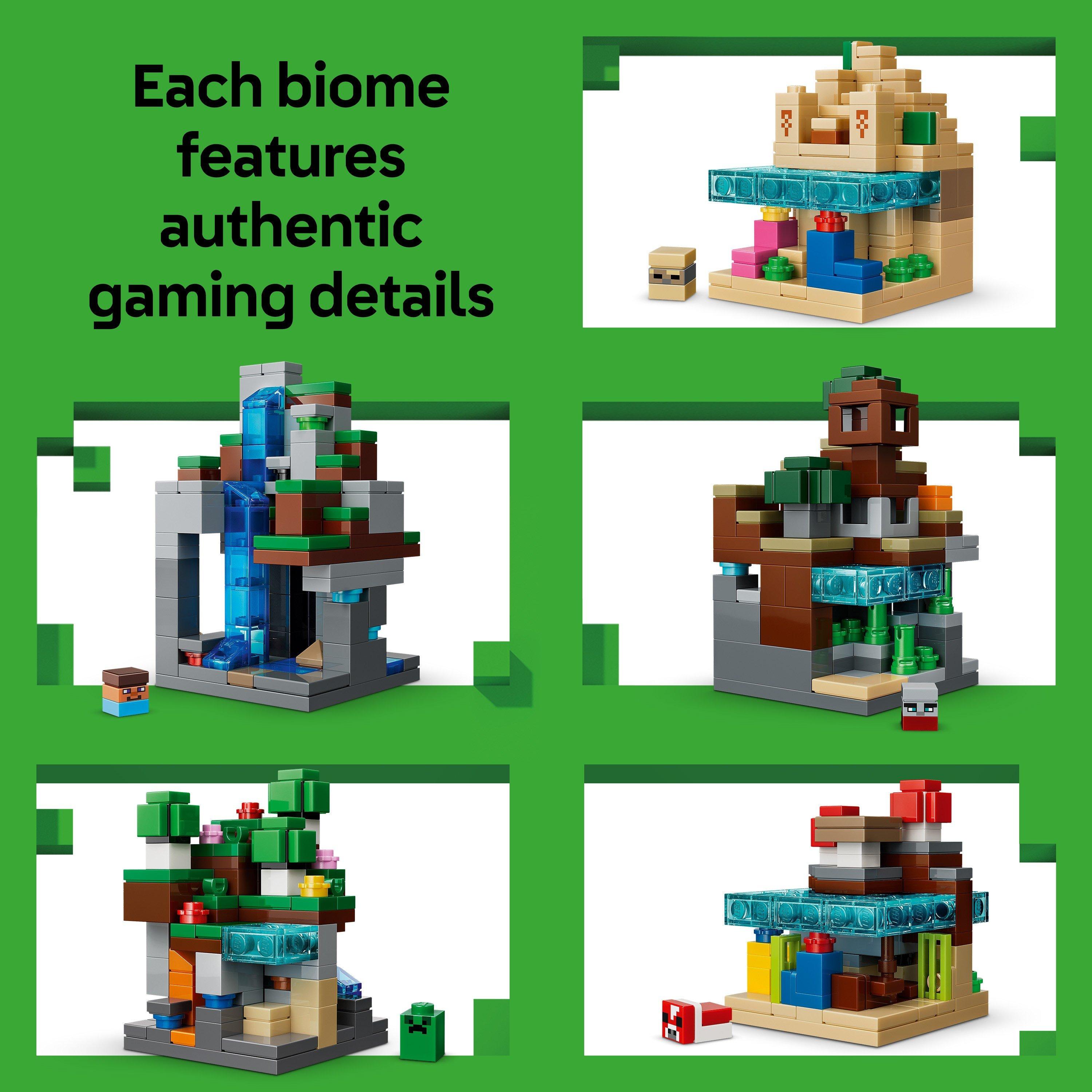 Por determinar. - LEGO - Minecraft Mini Biomes Building Toy for kids 21589 - 4