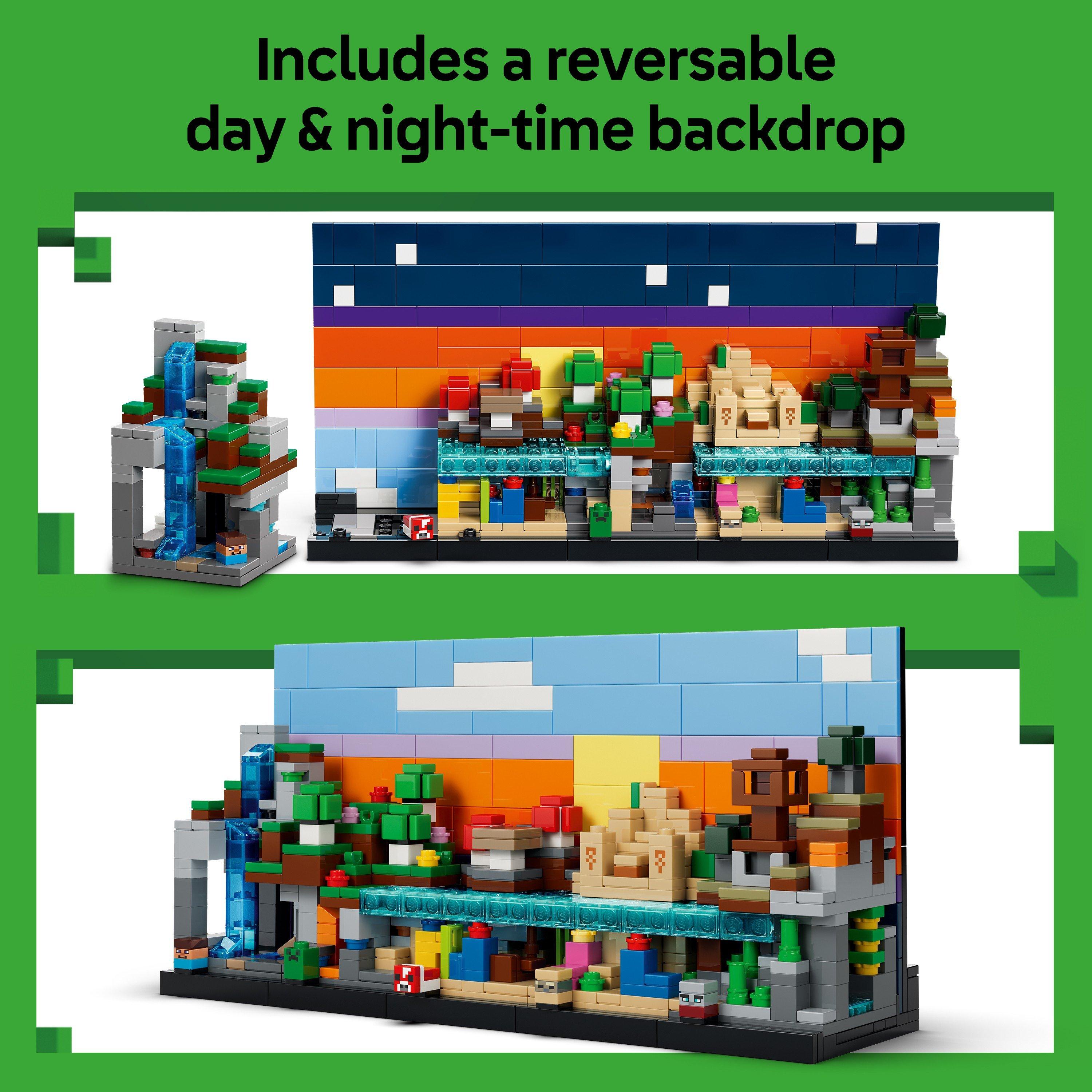 Por determinar. - LEGO - Minecraft Mini Biomes Building Toy for kids 21589 - 5
