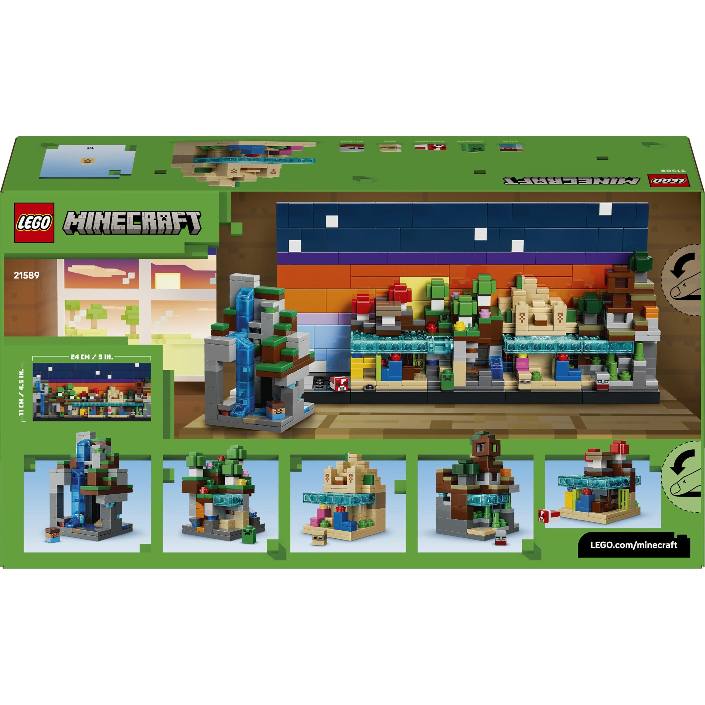 Por determinar. - LEGO - Minecraft Mini Biomes Building Toy for kids 21589 - 9
