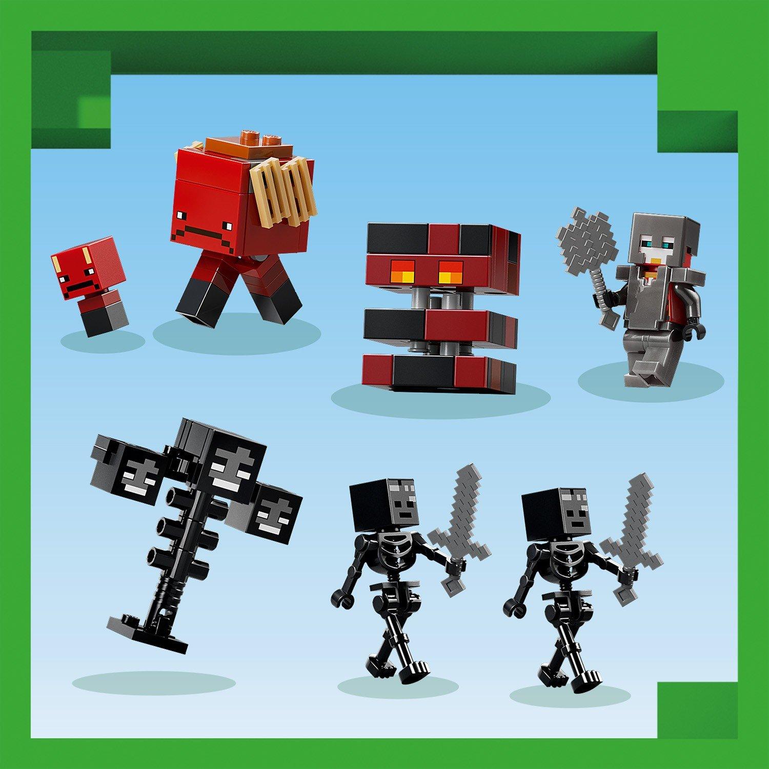 Da determinare. - LEGO - Minecraft Wither Battle Toy with Figures 21590 - 11
