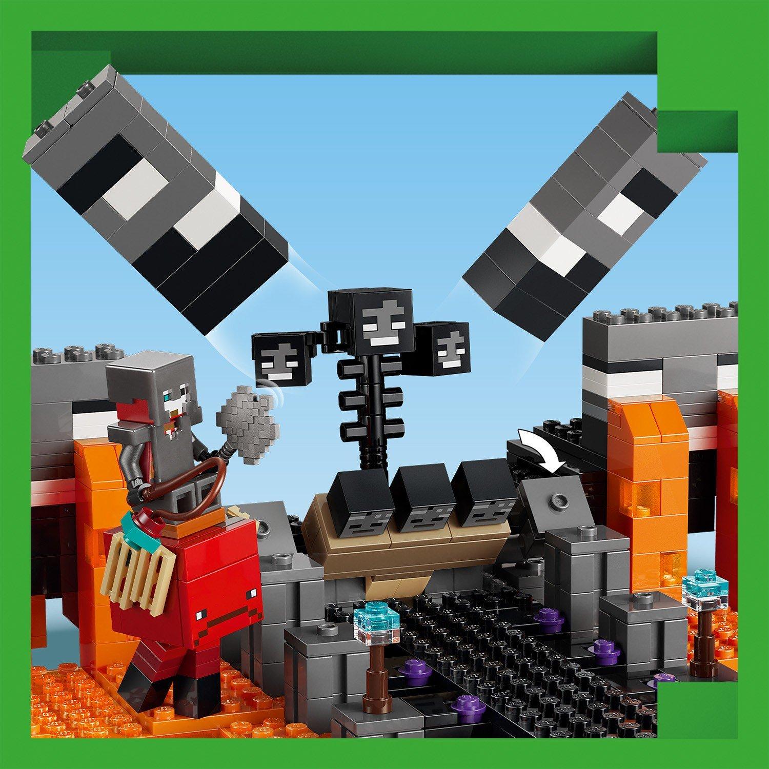 Da determinare. - LEGO - Minecraft Wither Battle Toy with Figures 21590 - 12