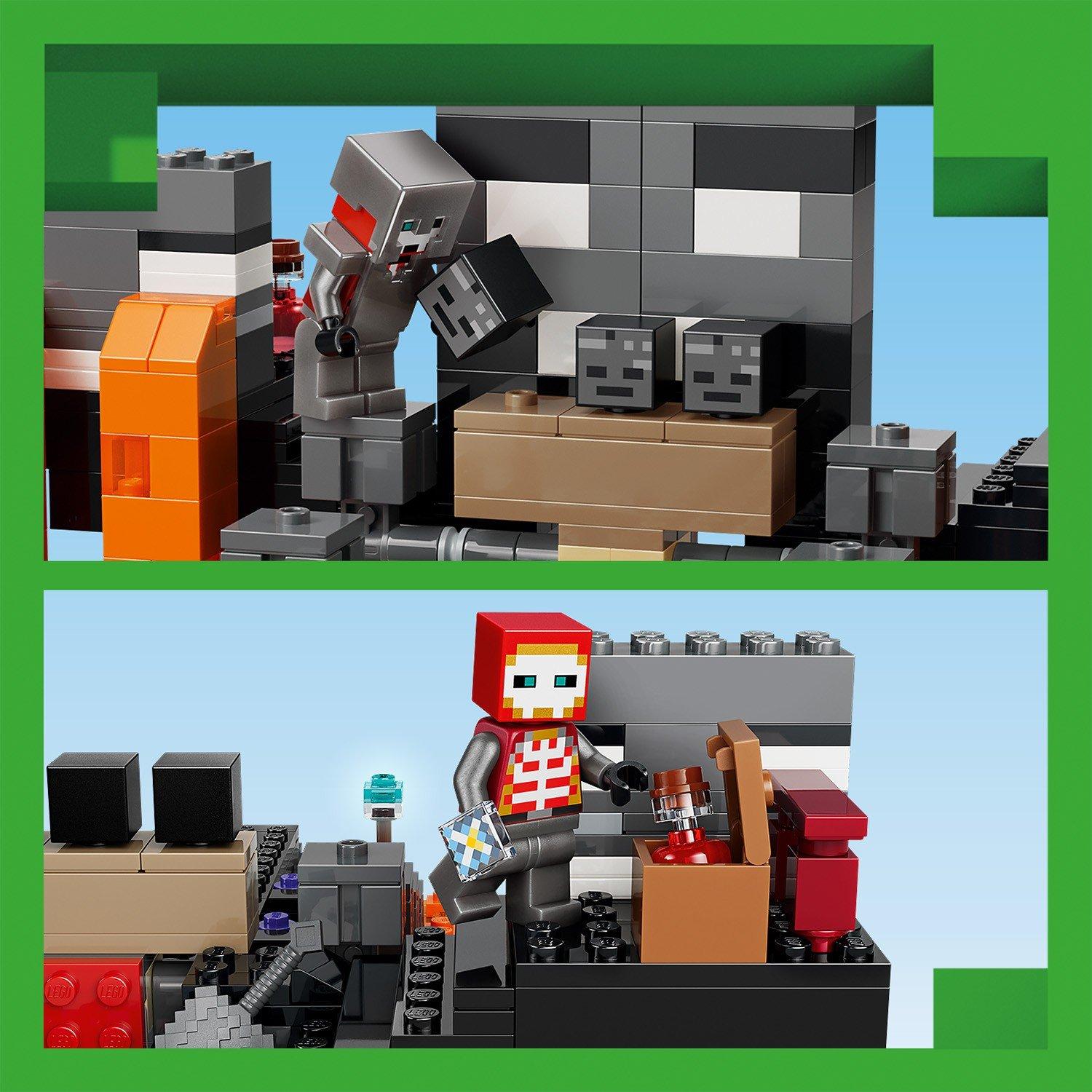Da determinare. - LEGO - Minecraft Wither Battle Toy with Figures 21590 - 13
