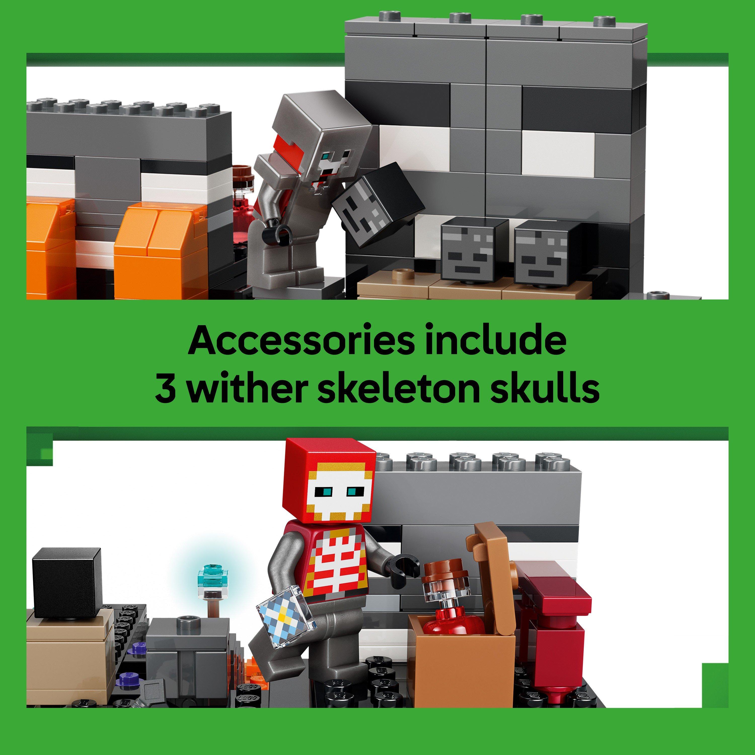 Da determinare. - LEGO - Minecraft Wither Battle Toy with Figures 21590 - 4