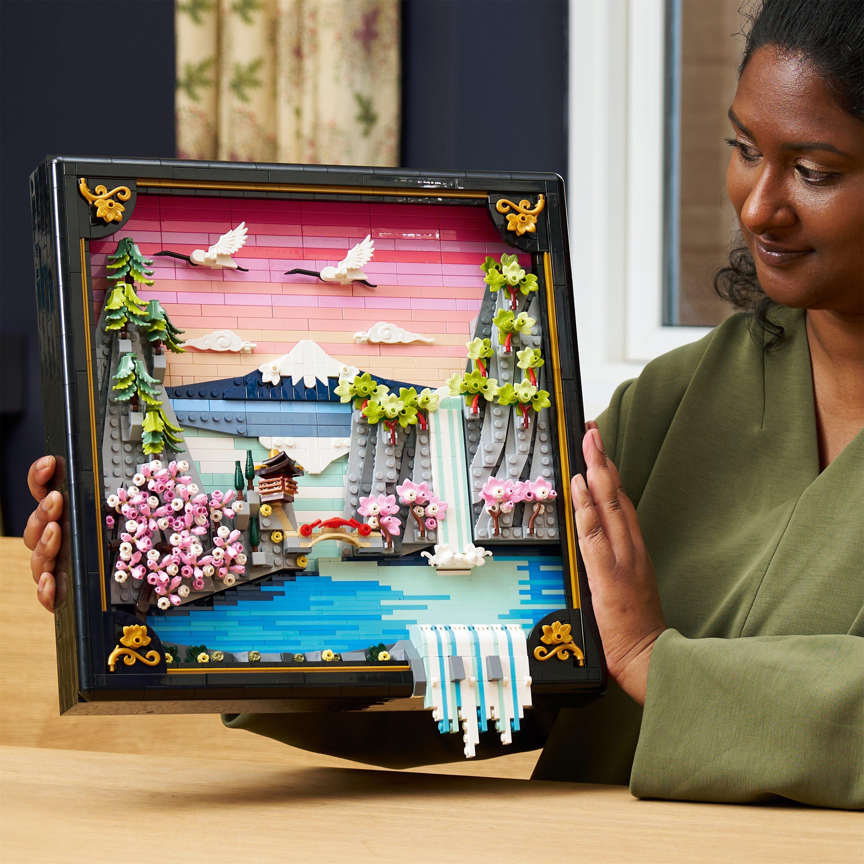 Cherry Blossom - LEGO - Art Japanese Cherry Blossom Landscape Wall Art 31218 - 3