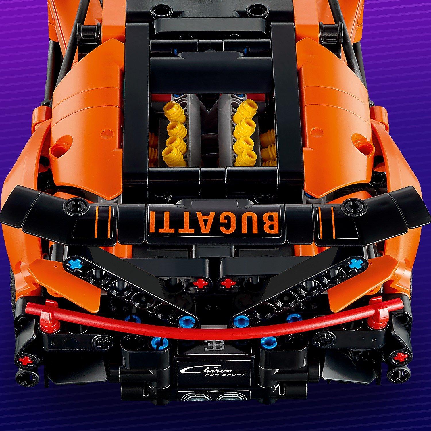 TBC - LEGO - Technic Bugatti Chiron Pur Sport Hypercar Toy 42222 - 11