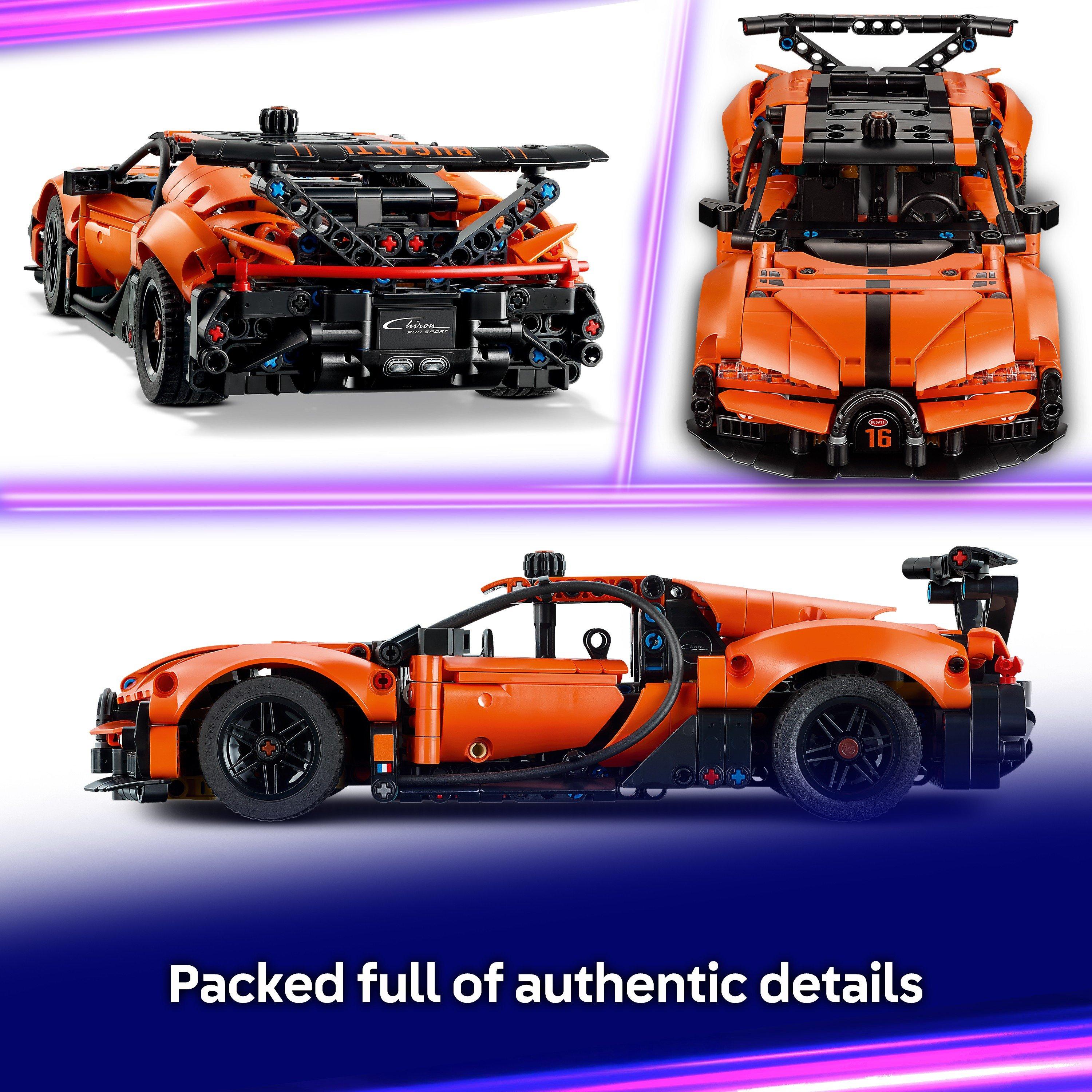 TBC - LEGO - Technic Bugatti Chiron Pur Sport Hypercar Toy 42222 - 6