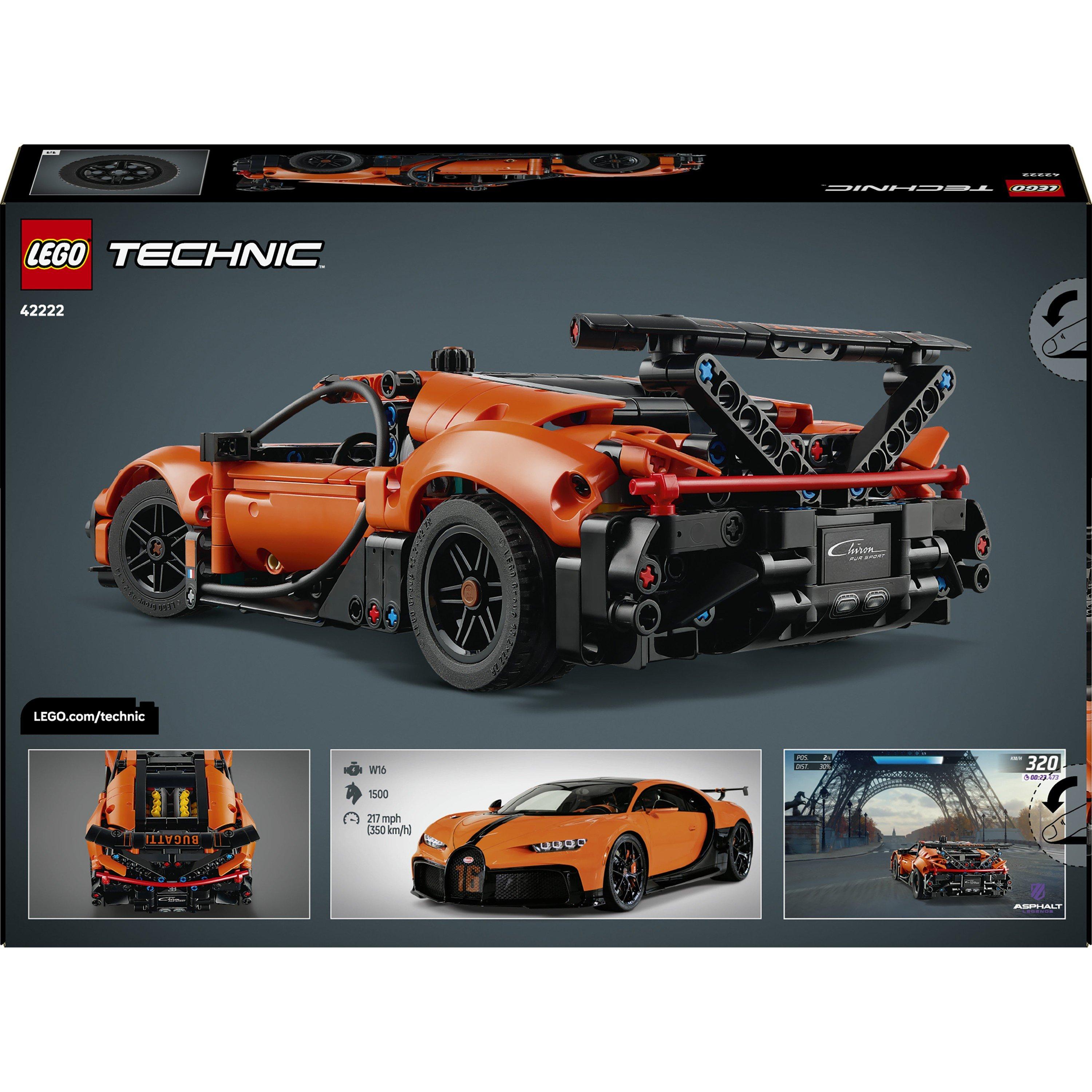 TBC - LEGO - Technic Bugatti Chiron Pur Sport Hypercar Toy 42222 - 9