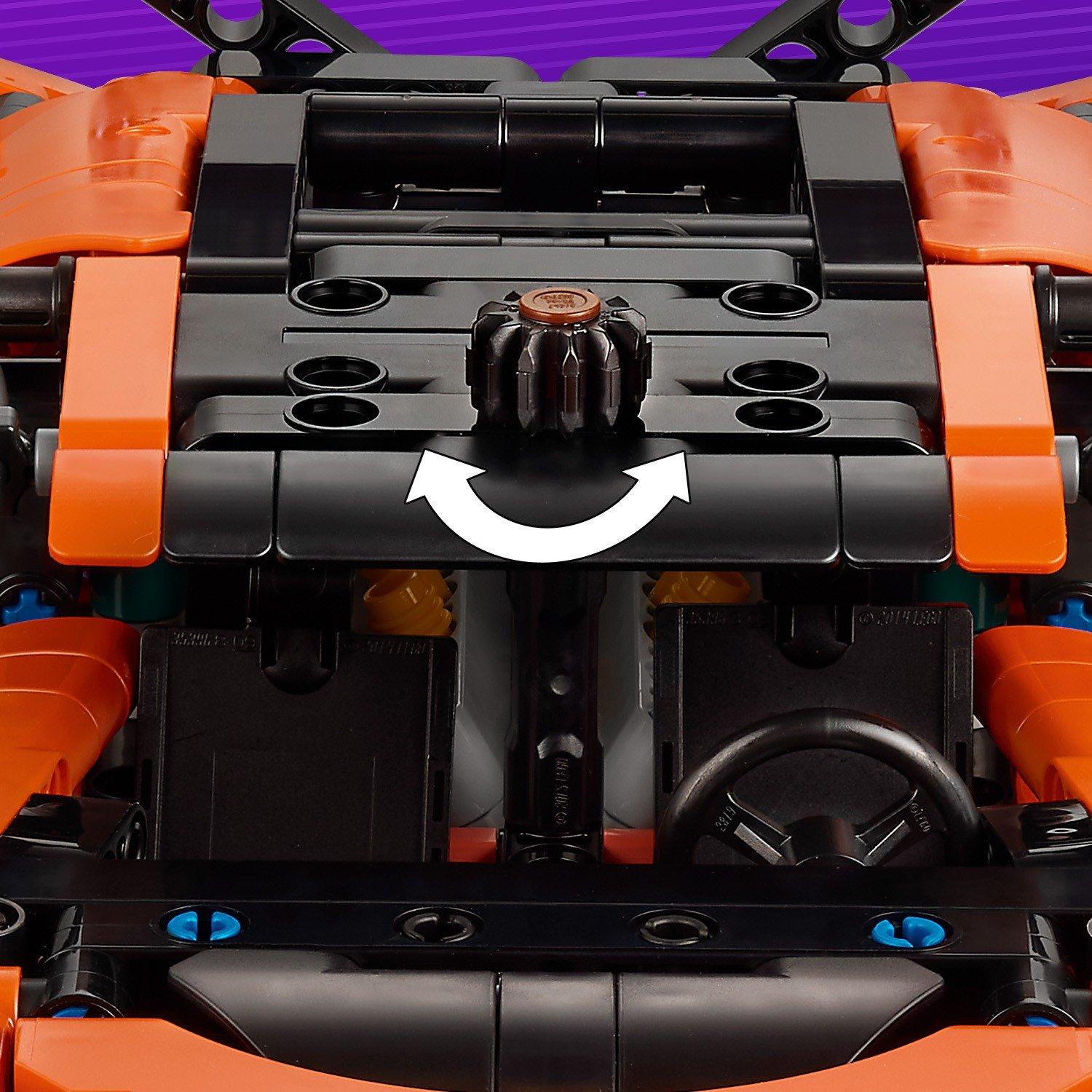 TBC - LEGO - Technic Bugatti Chiron Pur Sport Hypercar Toy 42222 - 10