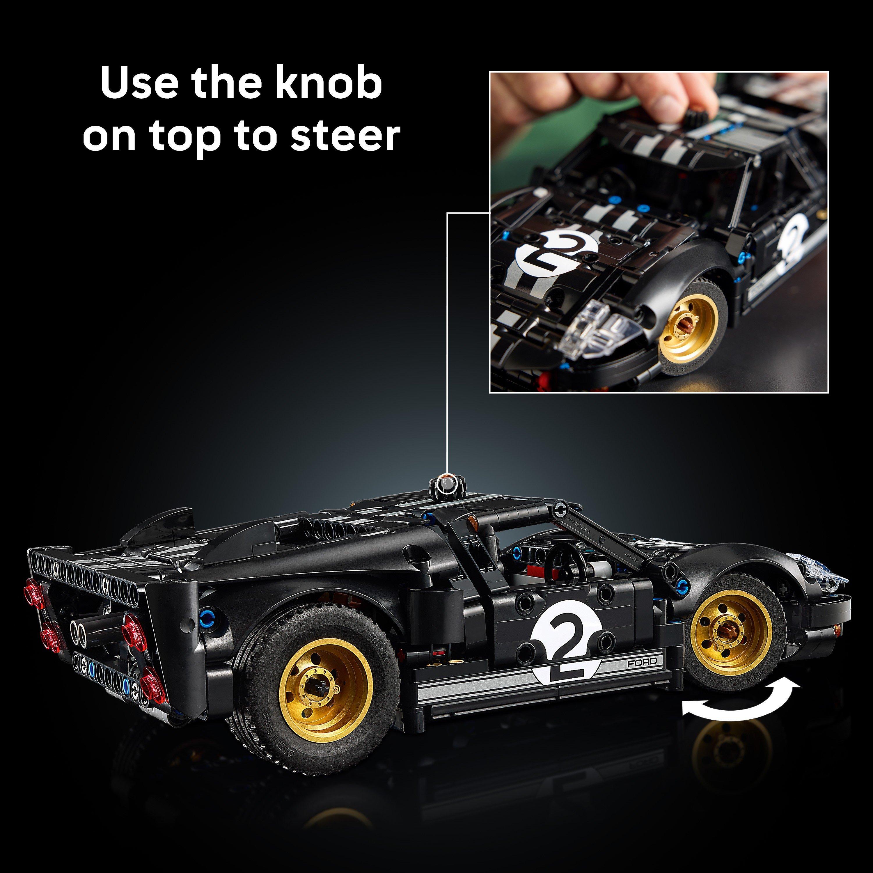 TBC - LEGO - Technic 1966 Ford GT40 MKII Race Car Model Kit 42223 - 6