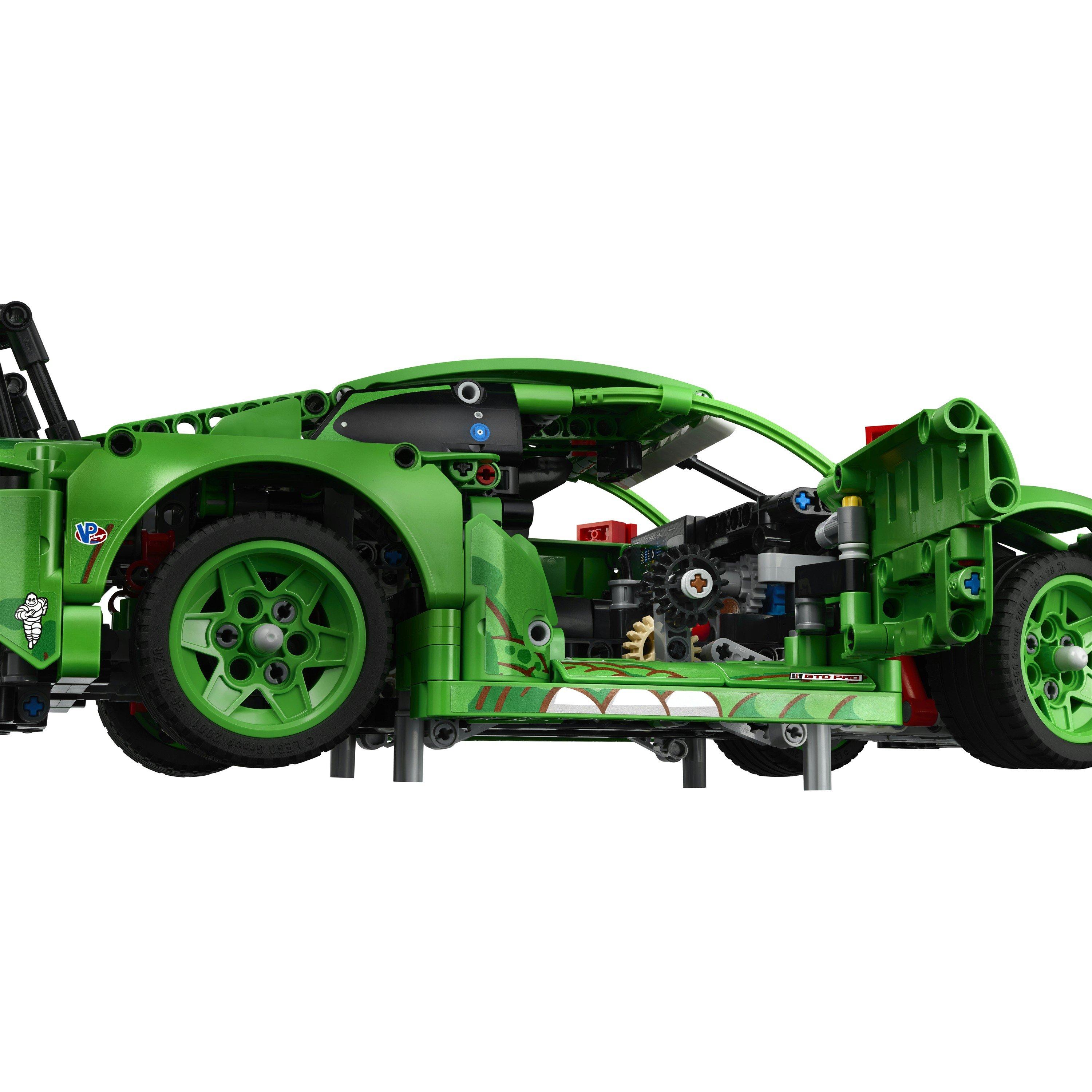 Porsche 911 GT3 - LEGO - Technic Porsche 911 GT3 R REXY AO Racing Car Toy 42224 - 13