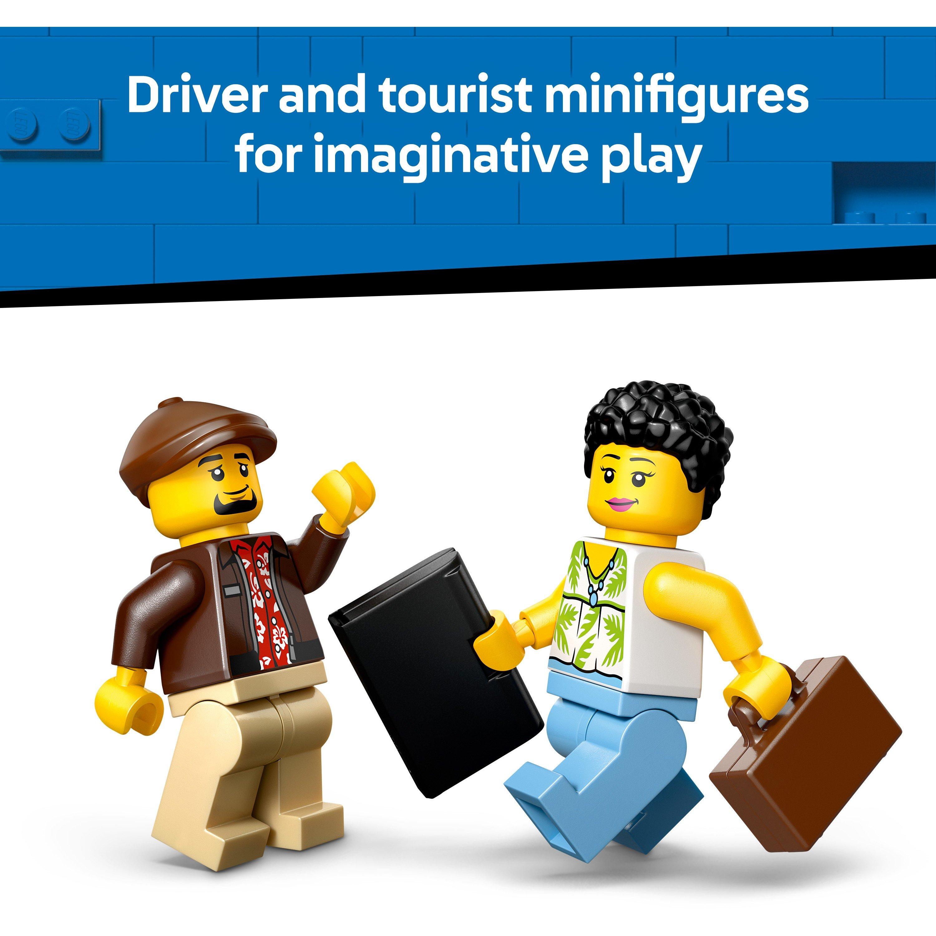 Da determinare. - LEGO - City Yellow Taxi Toy - Model Car with Minifigures 60487 - 6
