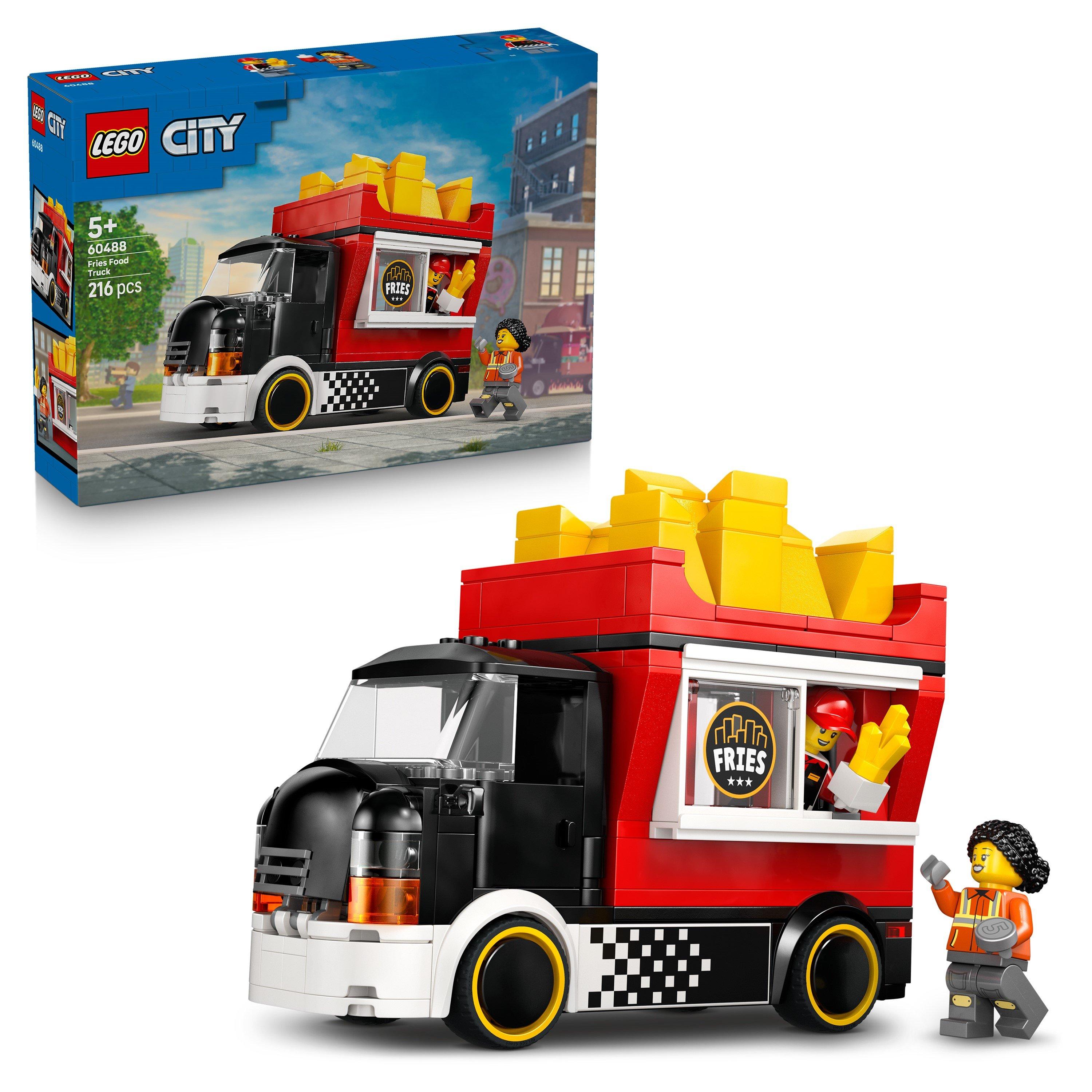 TBC - LEGO - City Fries Food Truck Toy with 2 Minifigures 60488 - 1