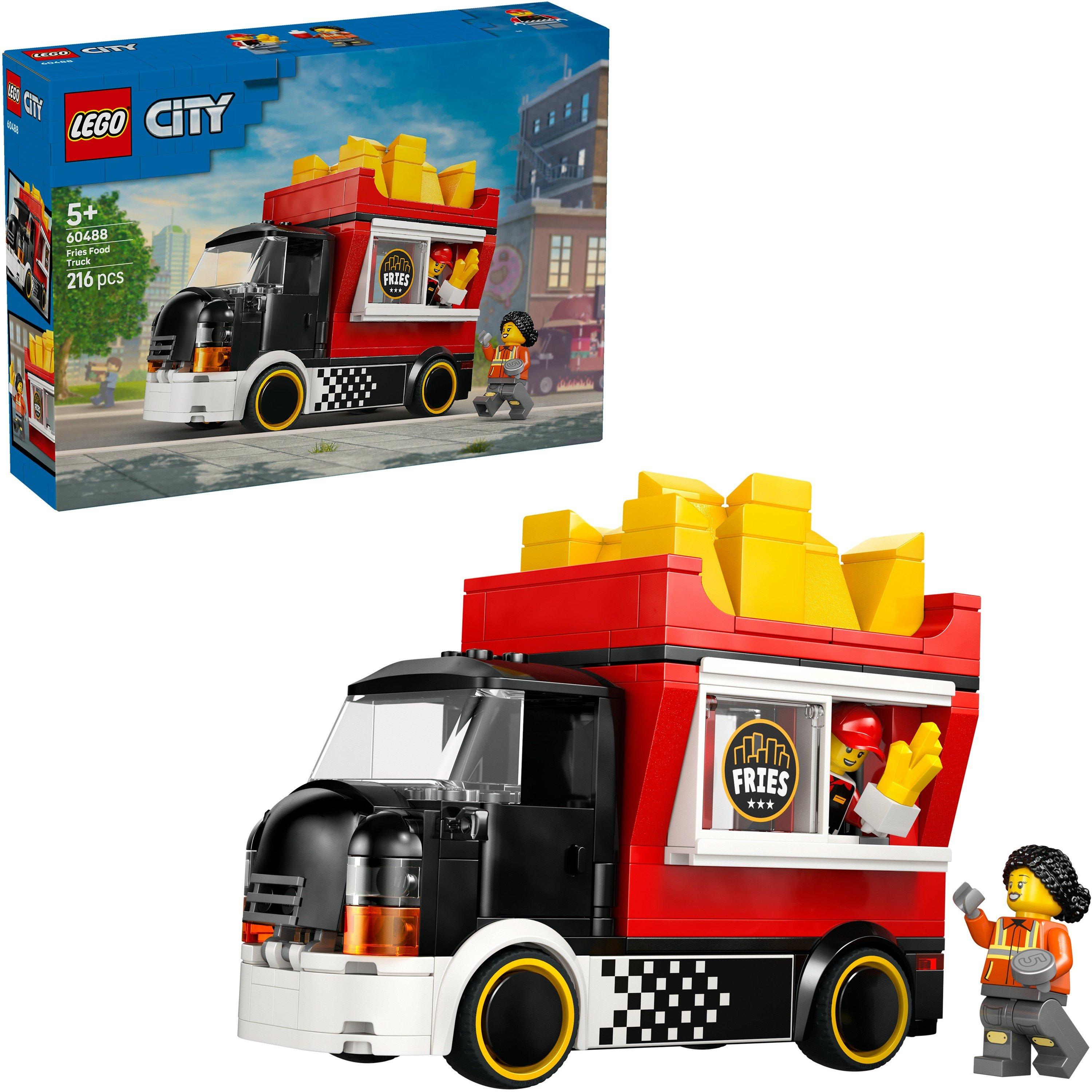 TBC - LEGO - City Fries Food Truck Toy with 2 Minifigures 60488 - 1