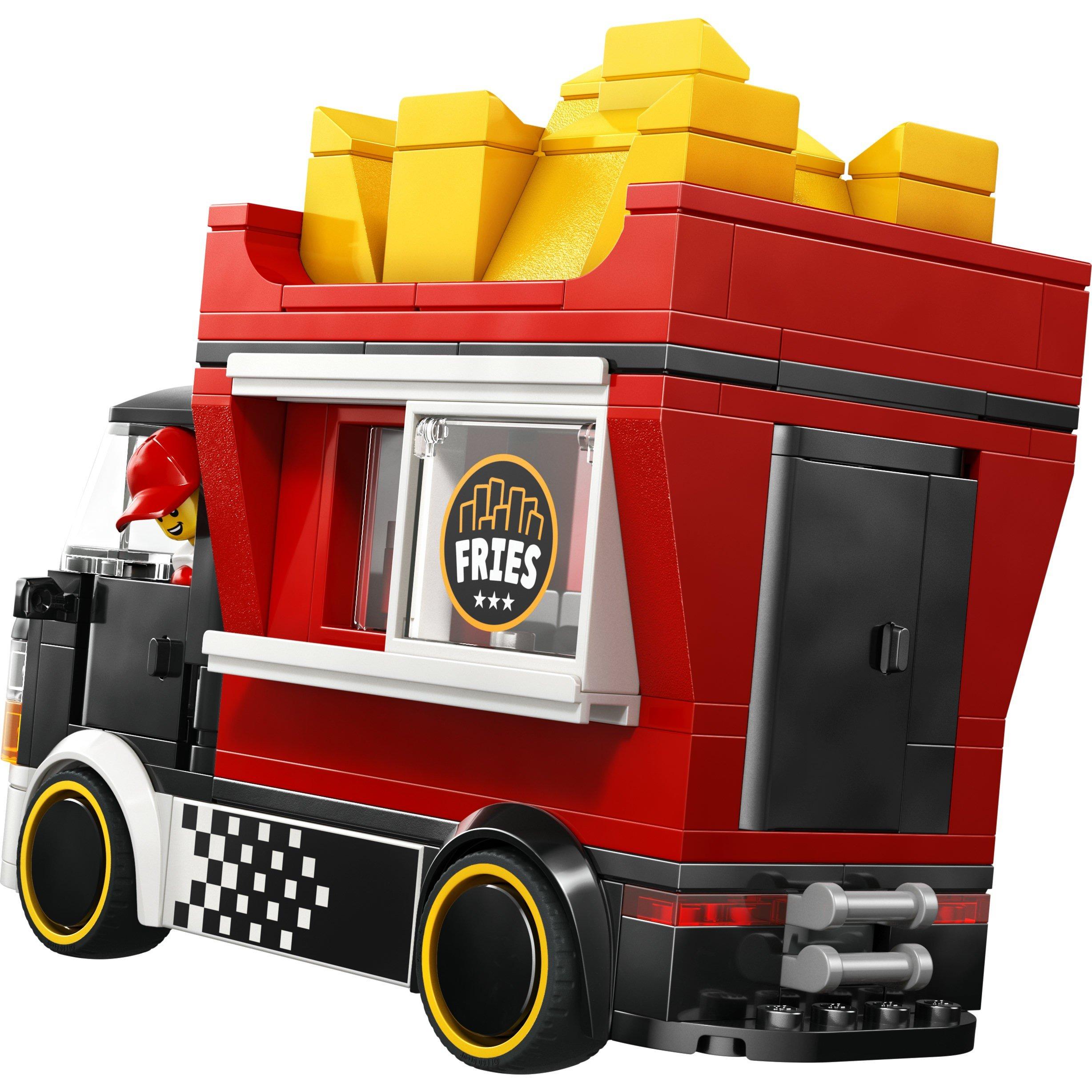 TBC - LEGO - City Fries Food Truck Toy with 2 Minifigures 60488 - 15