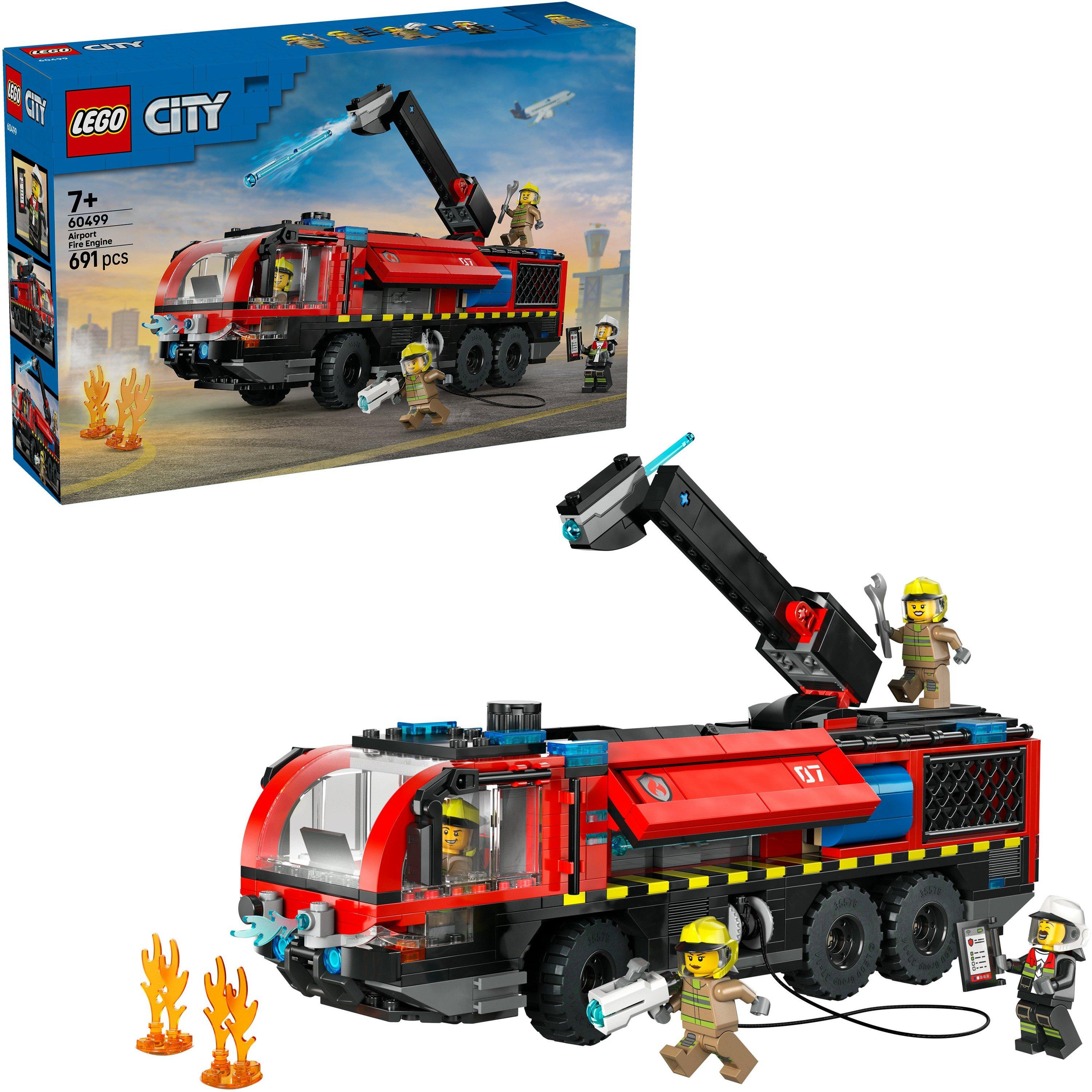TBC - LEGO - City Airport Fire Engine - Toy Truck Building Set 60499 - 1