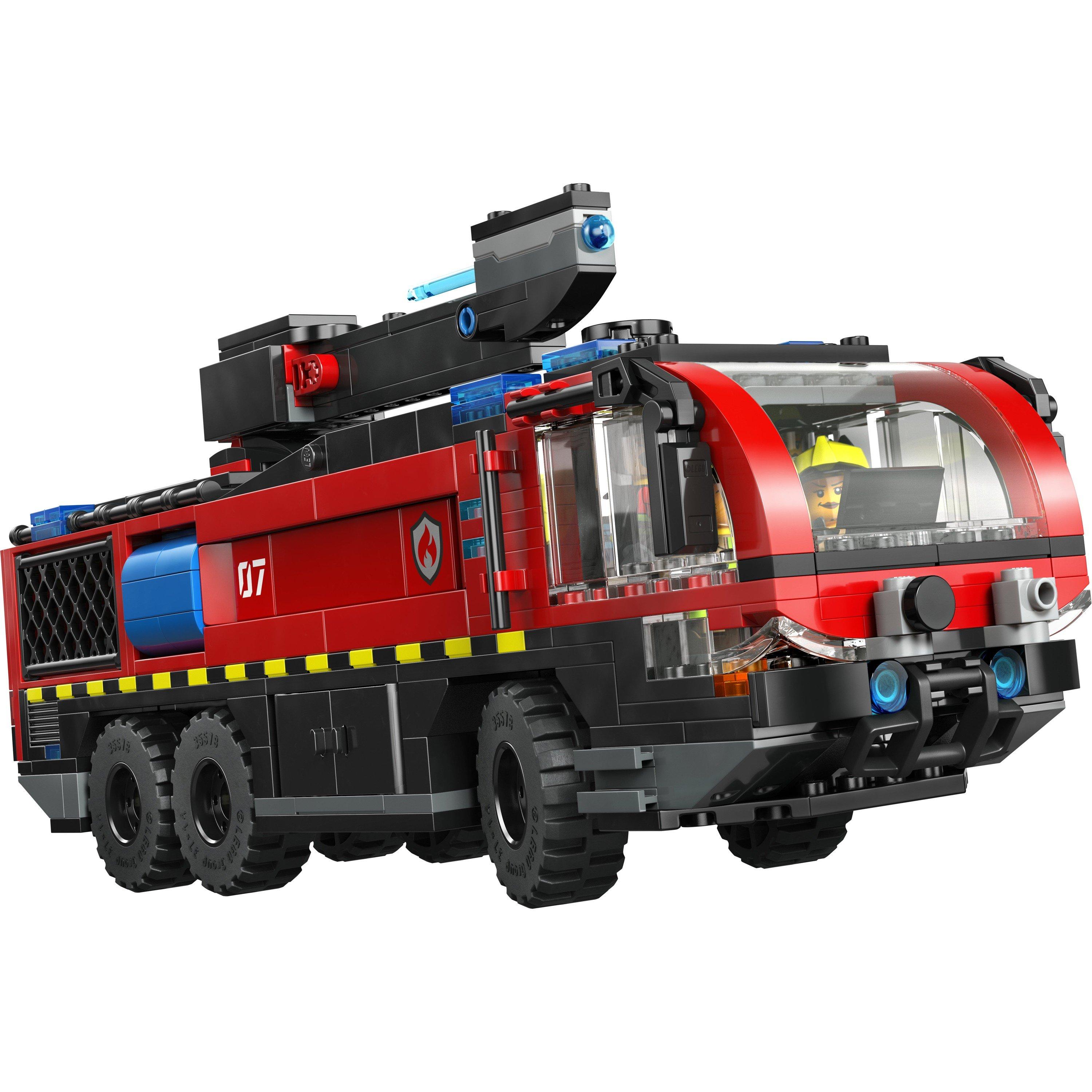 TBC - LEGO - City Airport Fire Engine - Toy Truck Building Set 60499 - 13