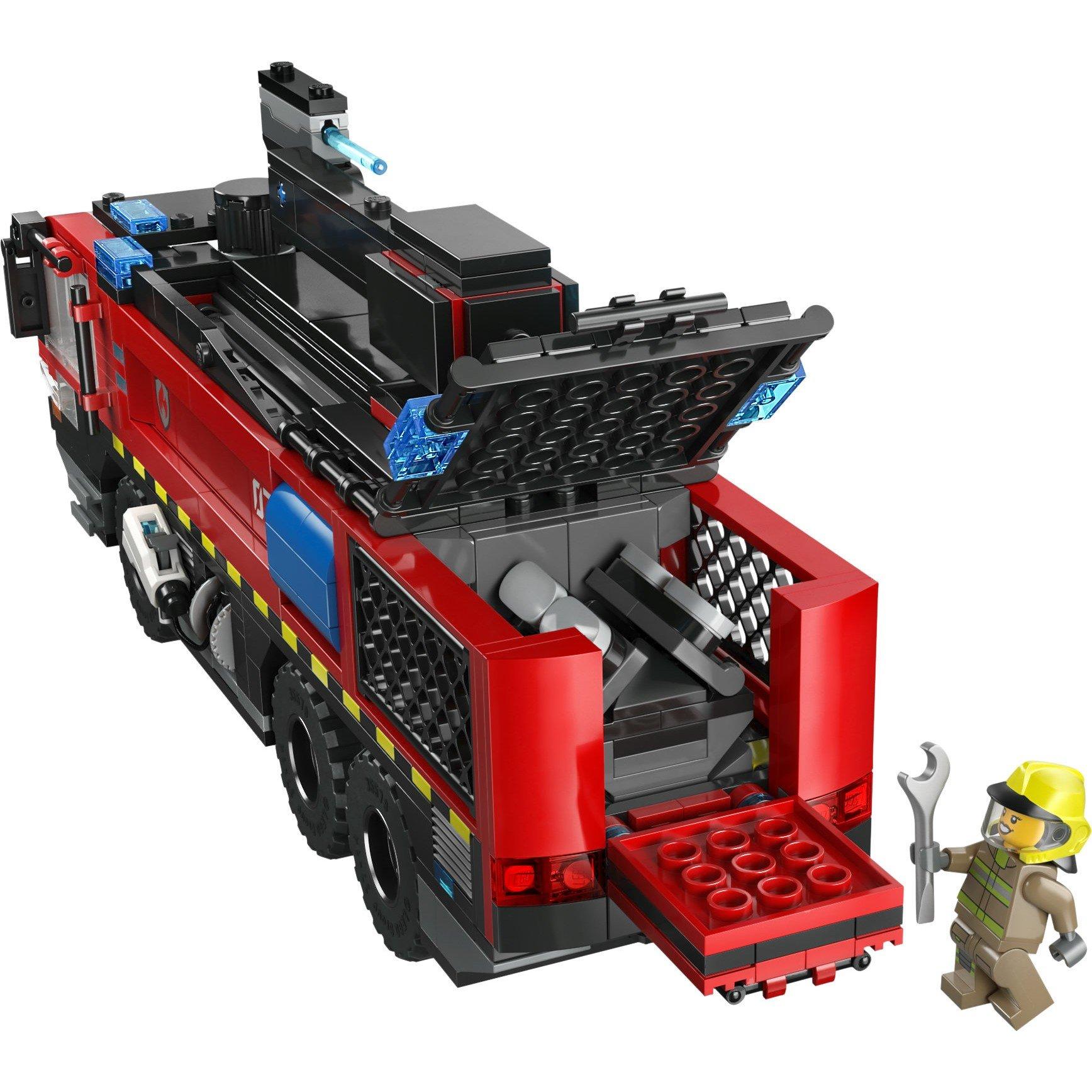 TBC - LEGO - City Airport Fire Engine - Toy Truck Building Set 60499 - 14