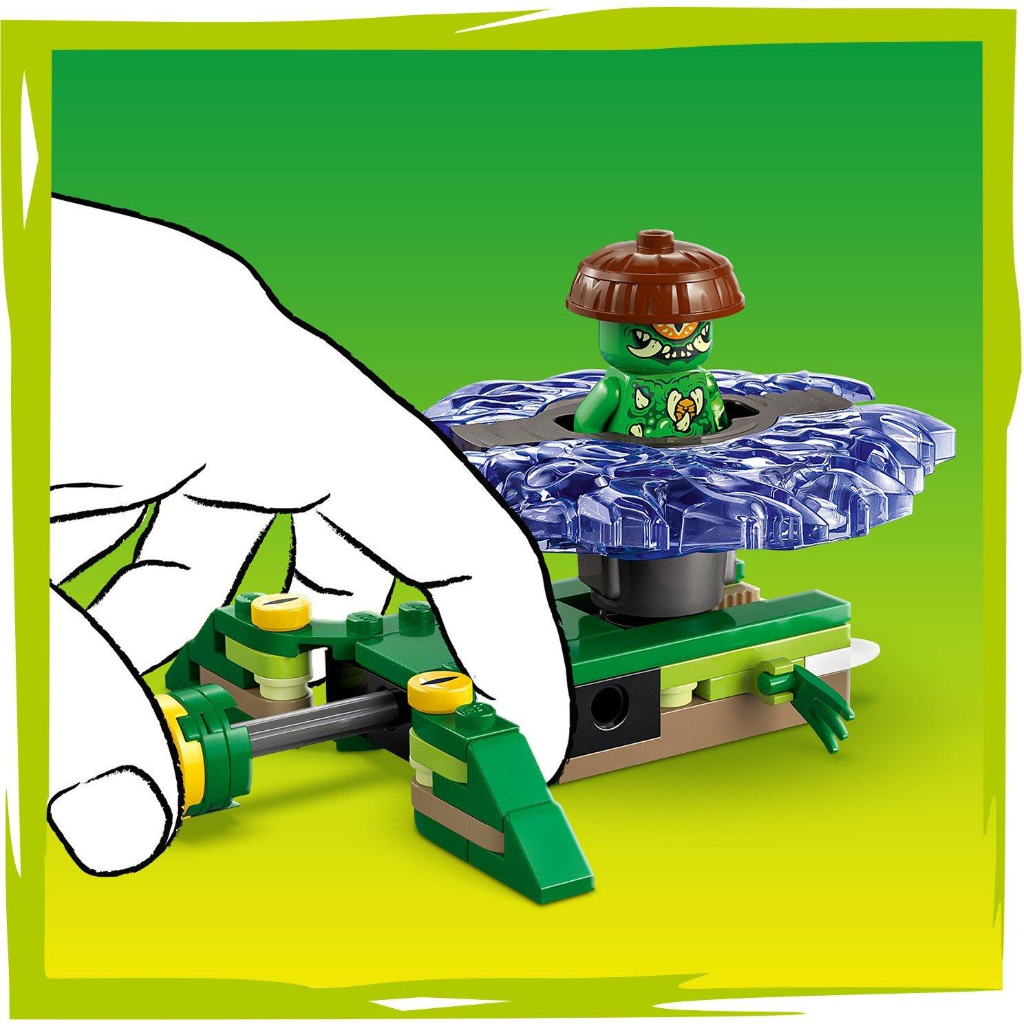 TBC - LEGO - NINJAGO Nya vs. Mutation Monster Spinner Toy 71849 - 11