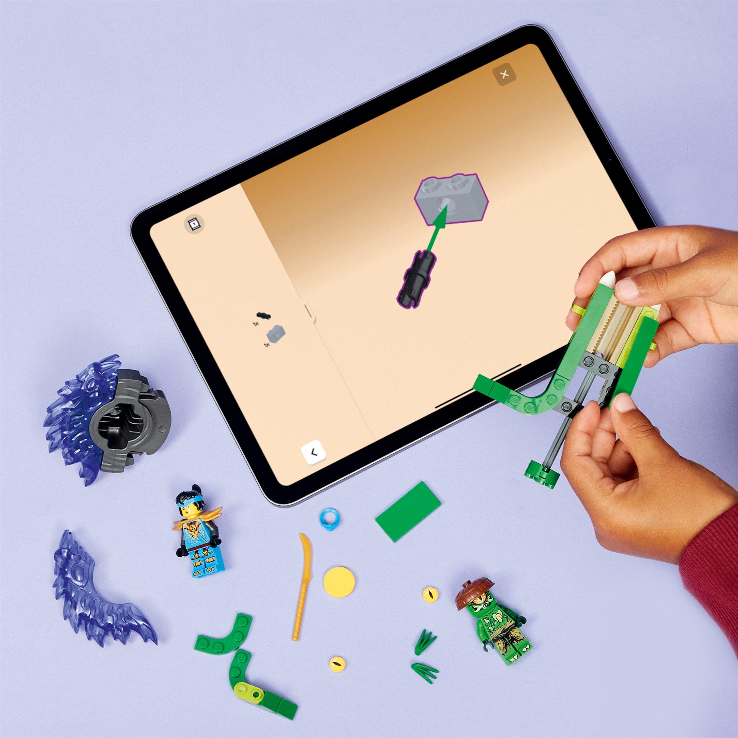 TBC - LEGO - NINJAGO Nya vs. Mutation Monster Spinner Toy 71849 - 3