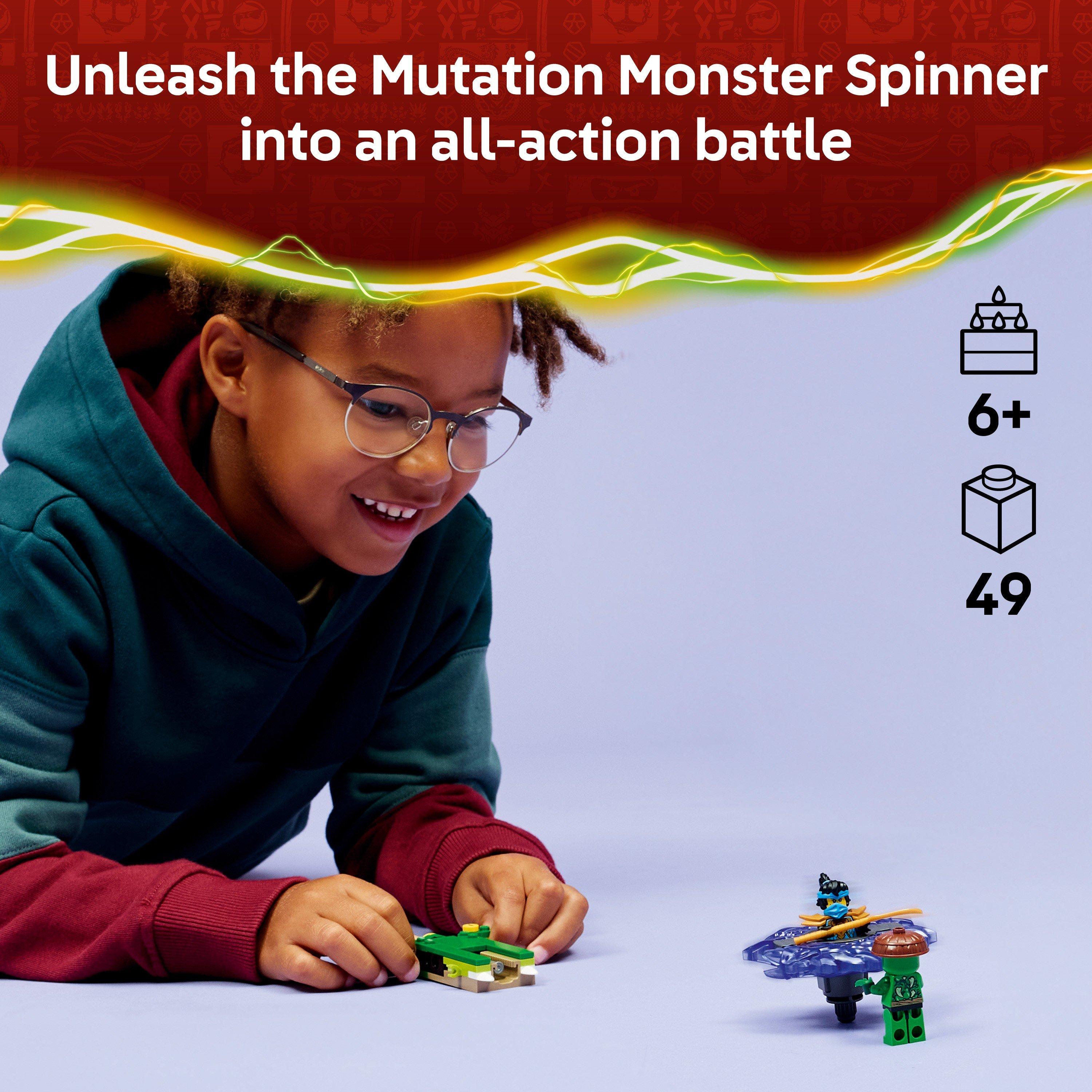 TBC - LEGO - NINJAGO Nya vs. Mutation Monster Spinner Toy 71849 - 8