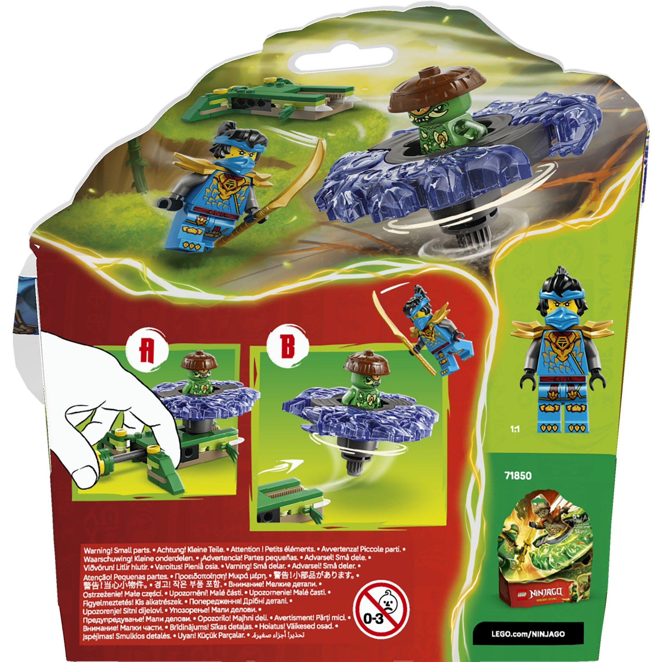 TBC - LEGO - NINJAGO Nya vs. Mutation Monster Spinner Toy 71849 - 10