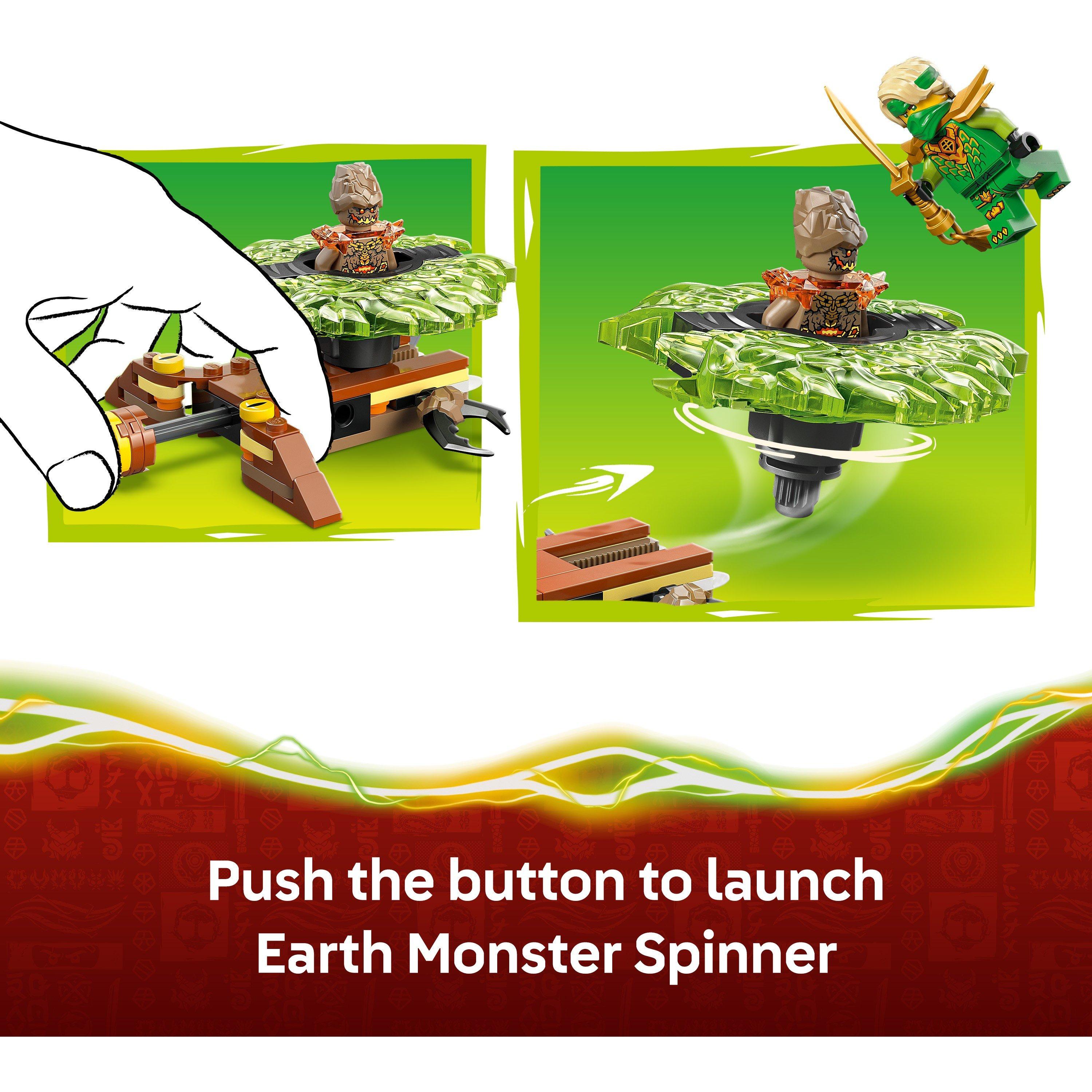 TBC - LEGO - NINJAGO Lloyd vs. Earth Monster Spinner Toy 71850 - 4