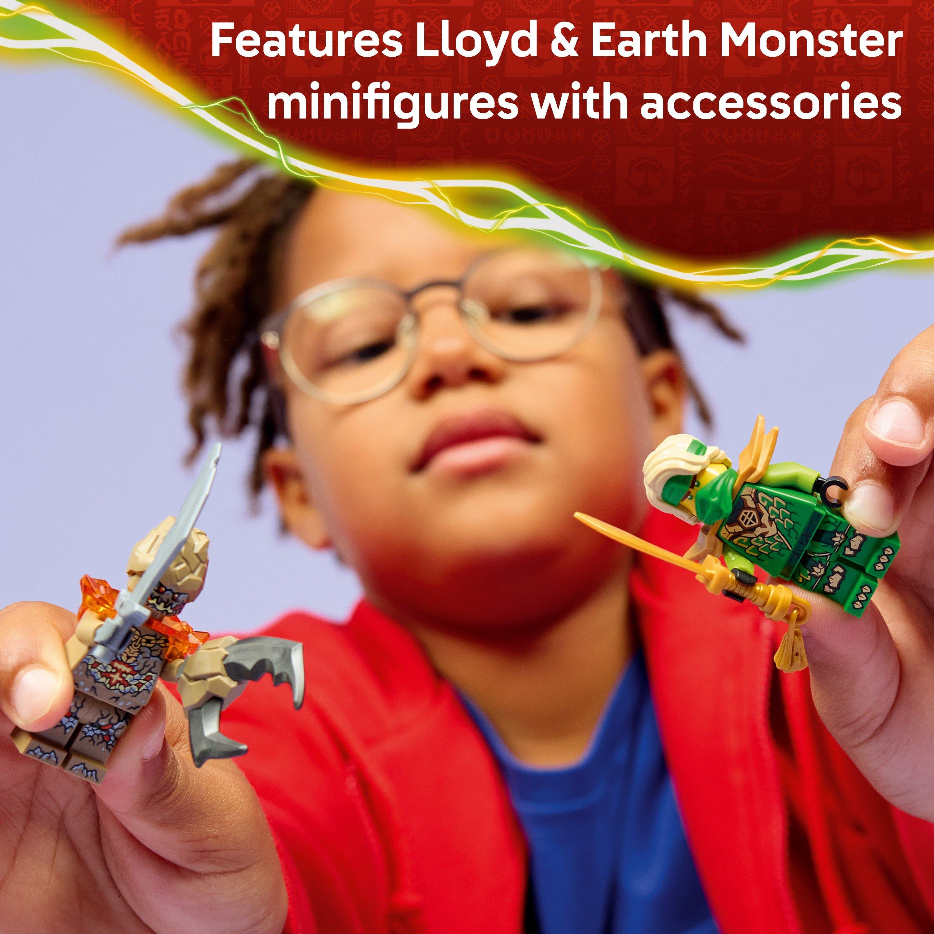 TBC - LEGO - NINJAGO Lloyd vs. Earth Monster Spinner Toy 71850 - 5
