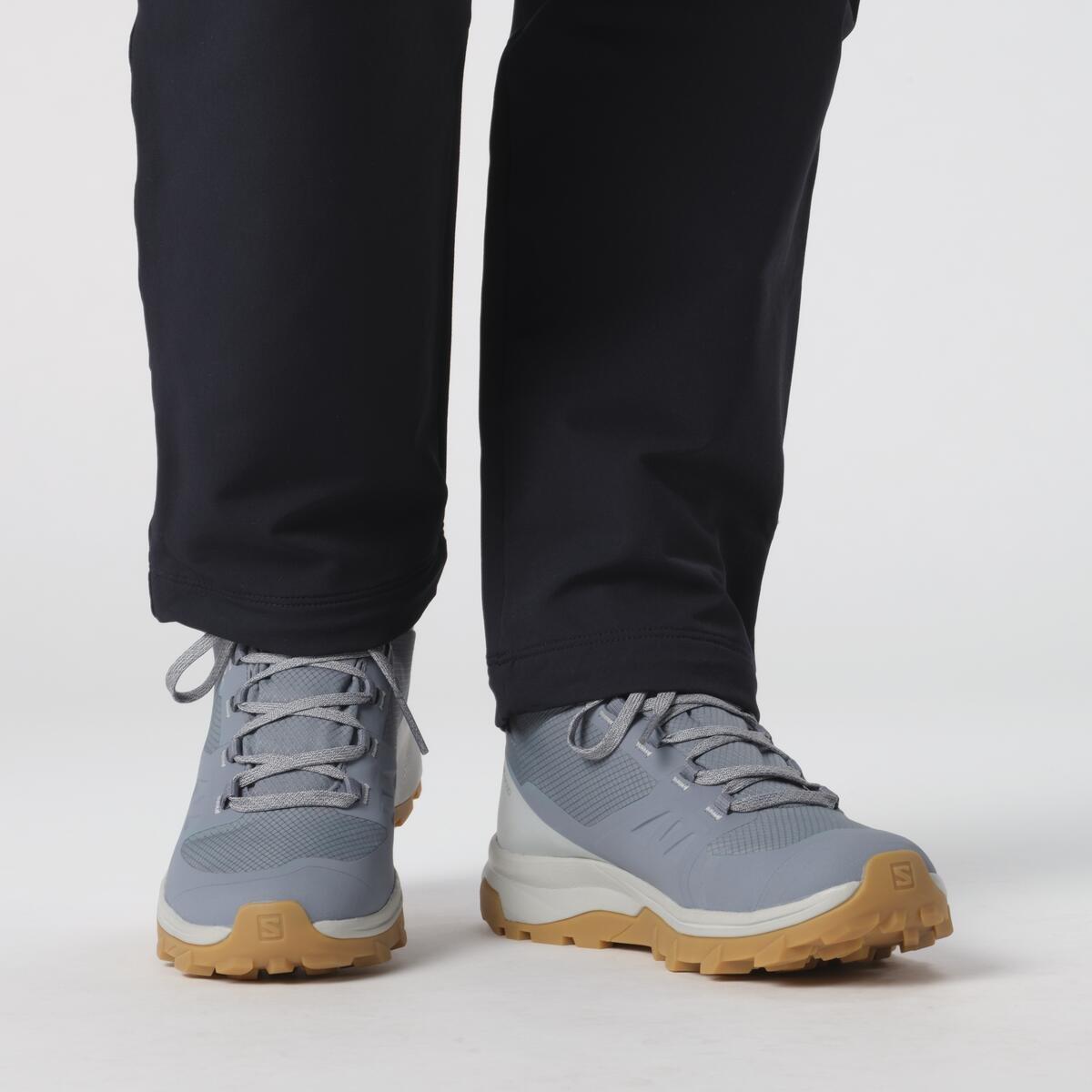 Flint - Salomon - Outsnap CS Waterproof Winter Boots Womens - 6