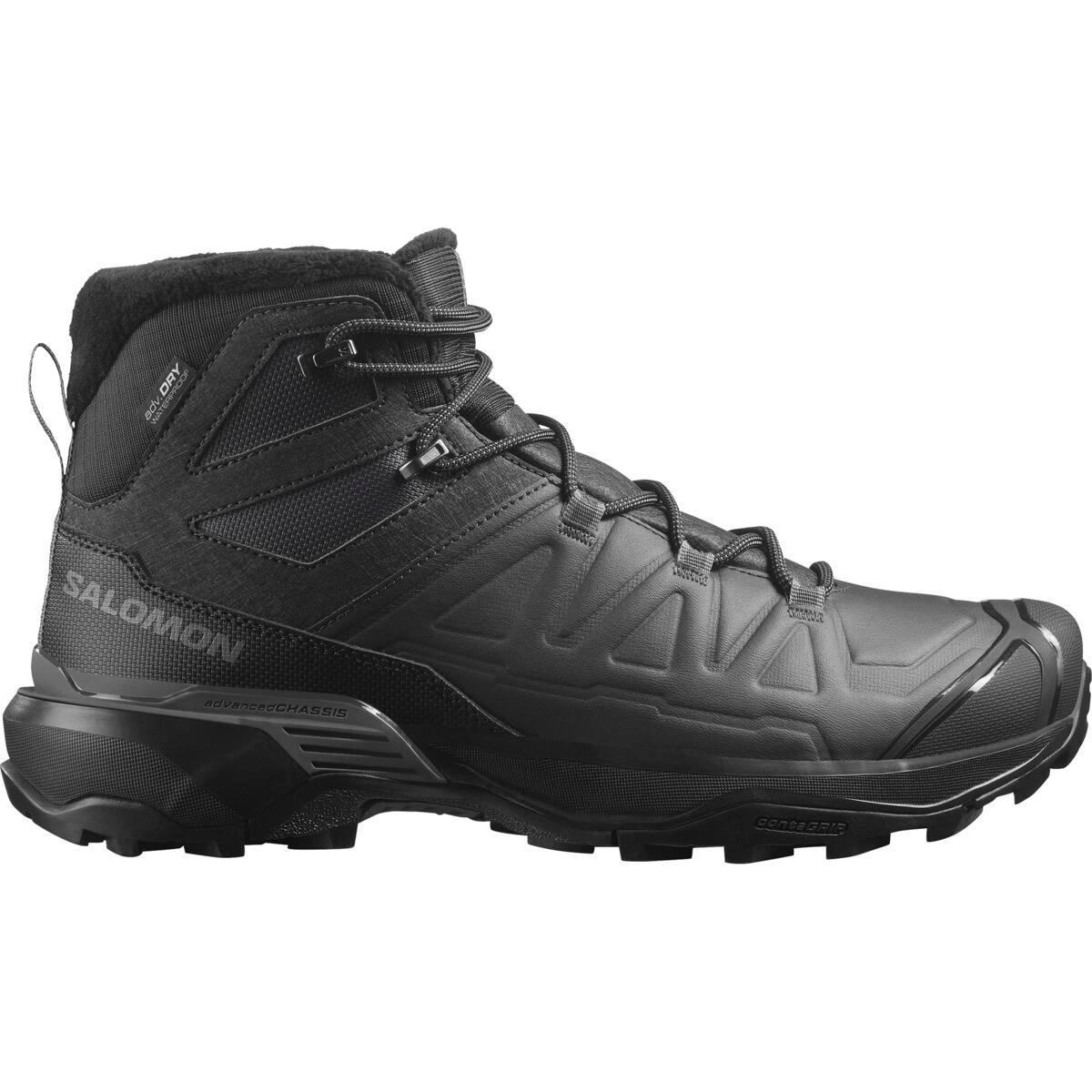 Black/Phantom - Salomon - X-Ultra Snowpilot Waterproof Winter Boots Mens - 1