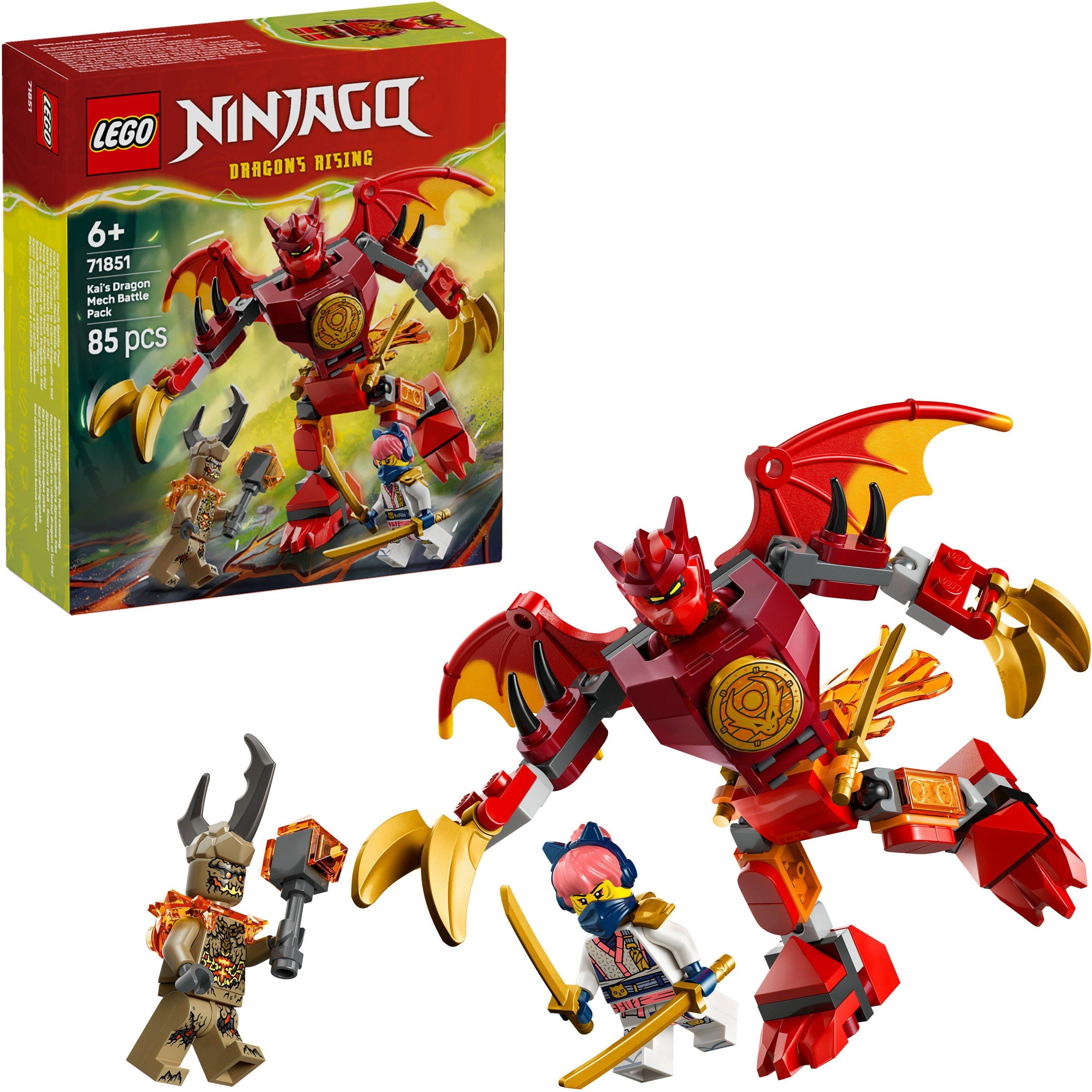 TBC - LEGO - NINJAGO Kai’s Dragon Mech Battle Pack Ninja Toy 71851 - 1