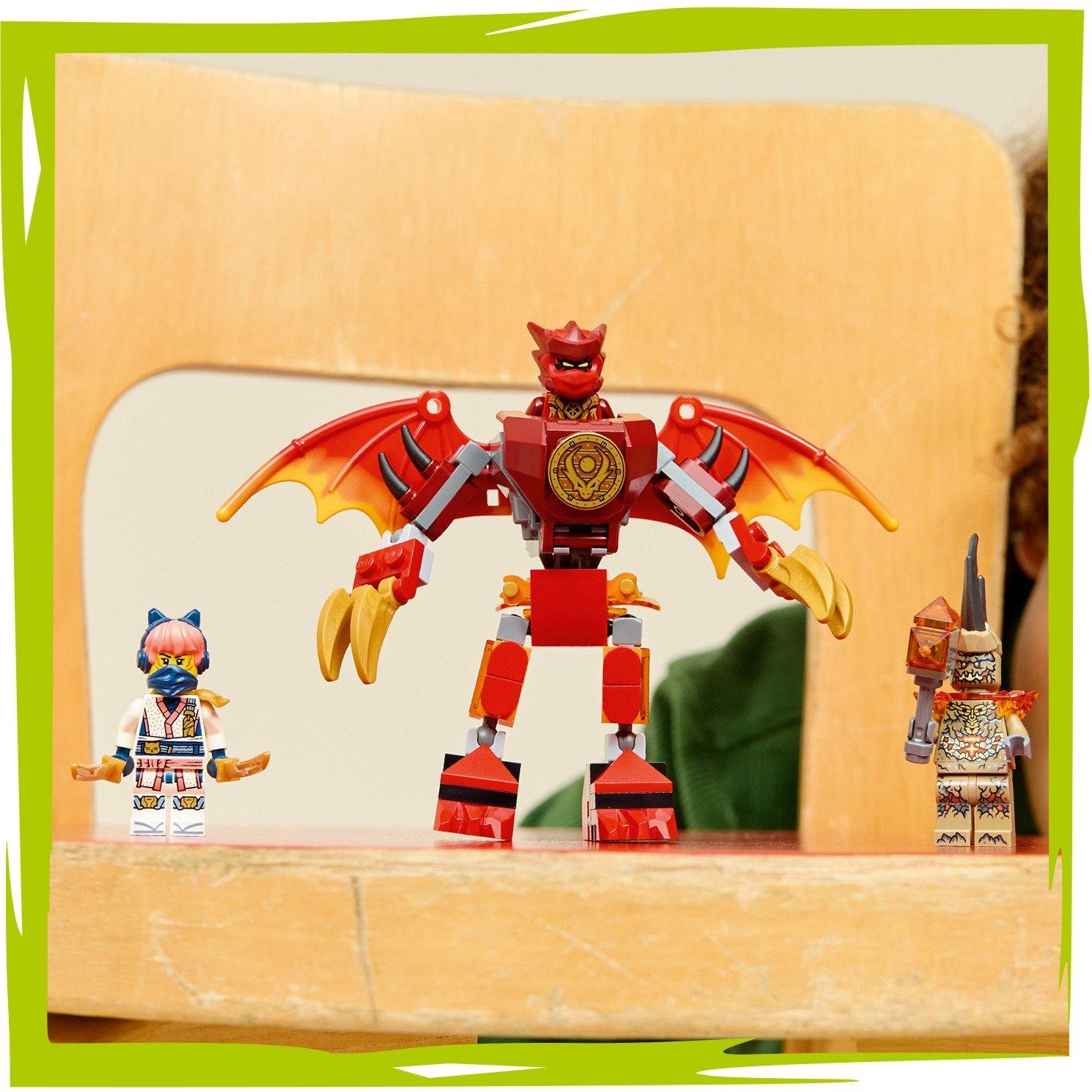 TBC - LEGO - NINJAGO Kai’s Dragon Mech Battle Pack Ninja Toy 71851 - 11