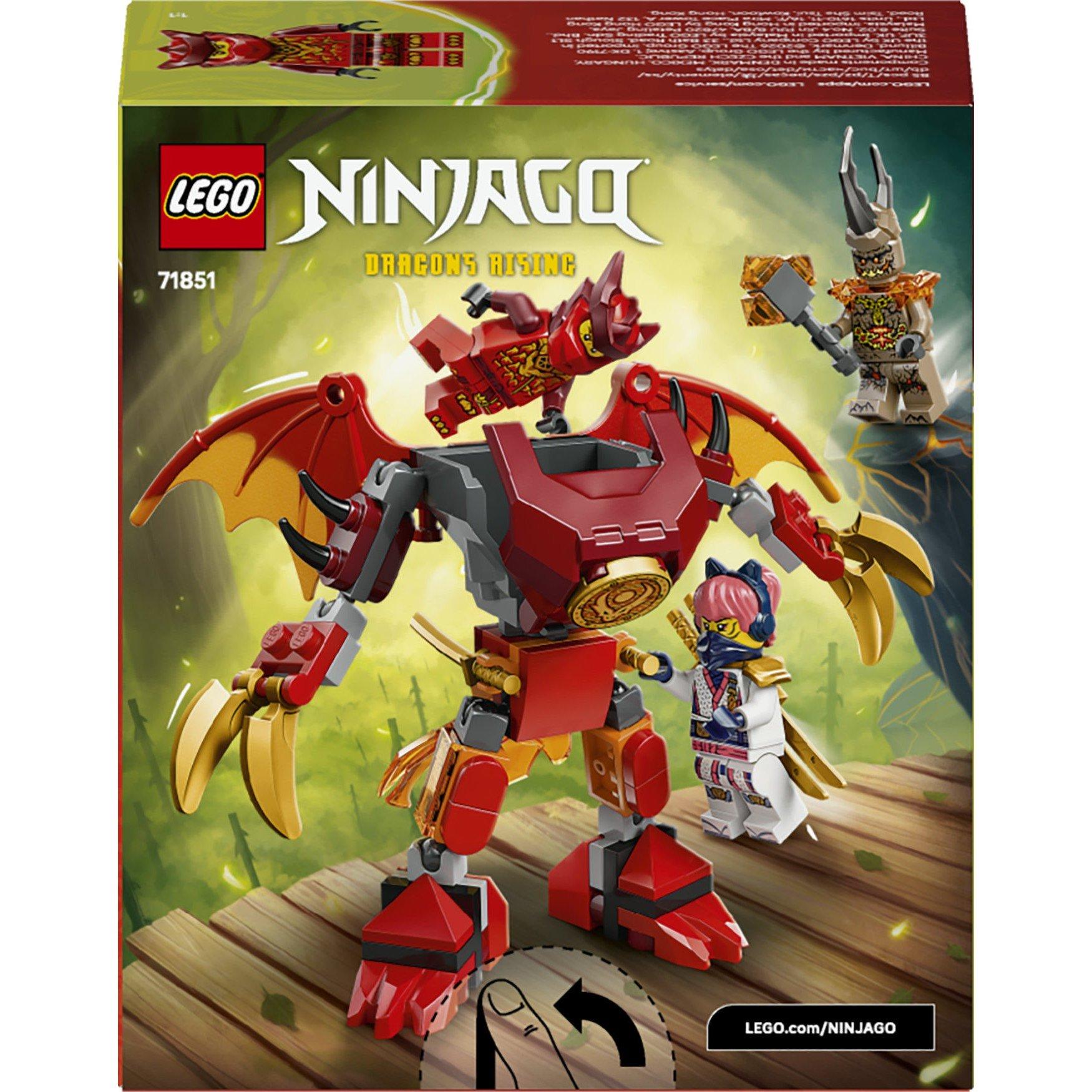 TBC - LEGO - NINJAGO Kai’s Dragon Mech Battle Pack Ninja Toy 71851 - 9