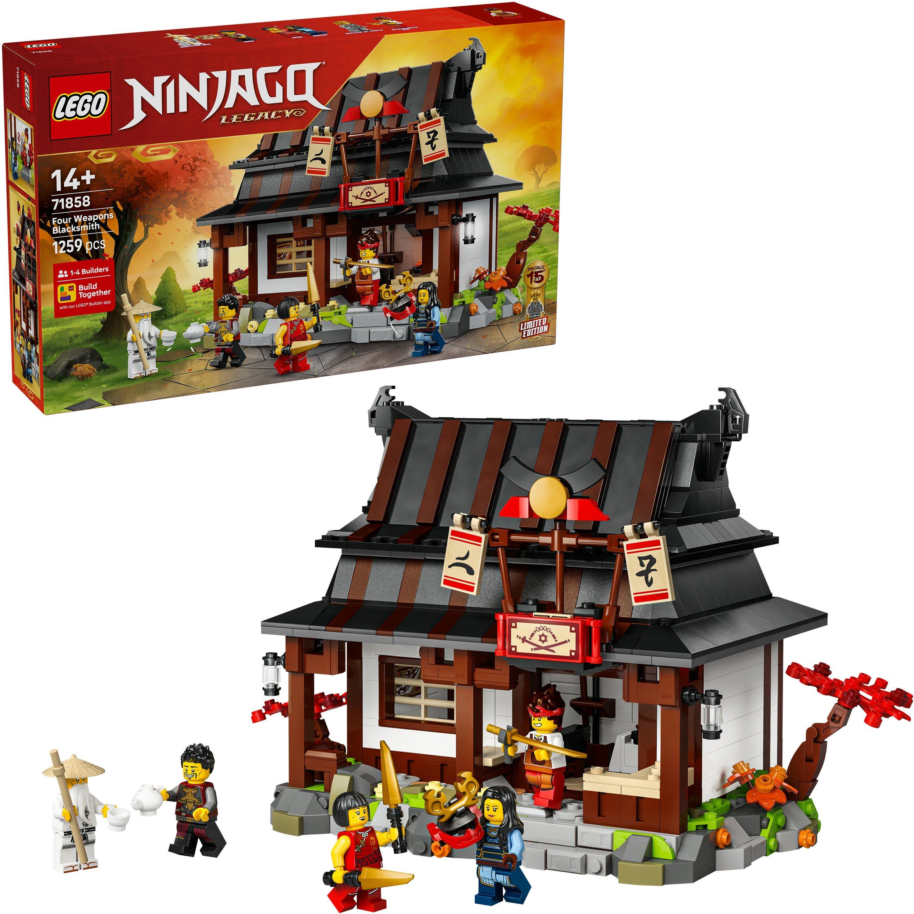 Four Weapons - LEGO - NINJAGO Four Weapons Blacksmith 15th Anniversary 71858 - 1