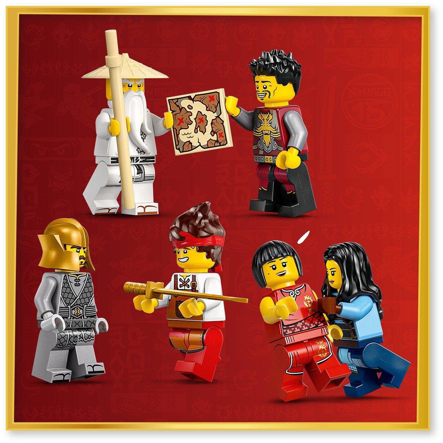 Four Weapons - LEGO - NINJAGO Four Weapons Blacksmith 15th Anniversary 71858 - 13
