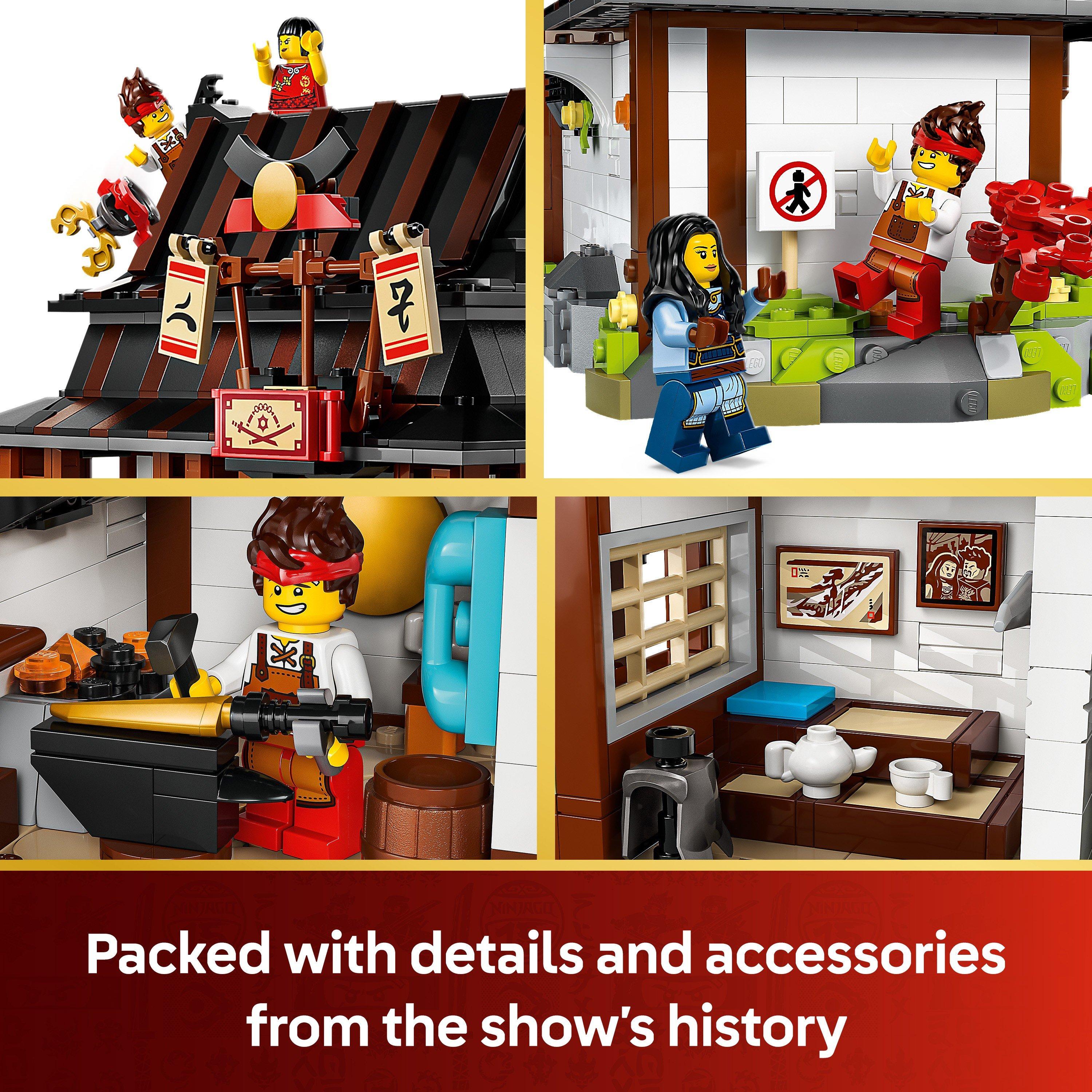 Four Weapons - LEGO - NINJAGO Four Weapons Blacksmith 15th Anniversary 71858 - 5