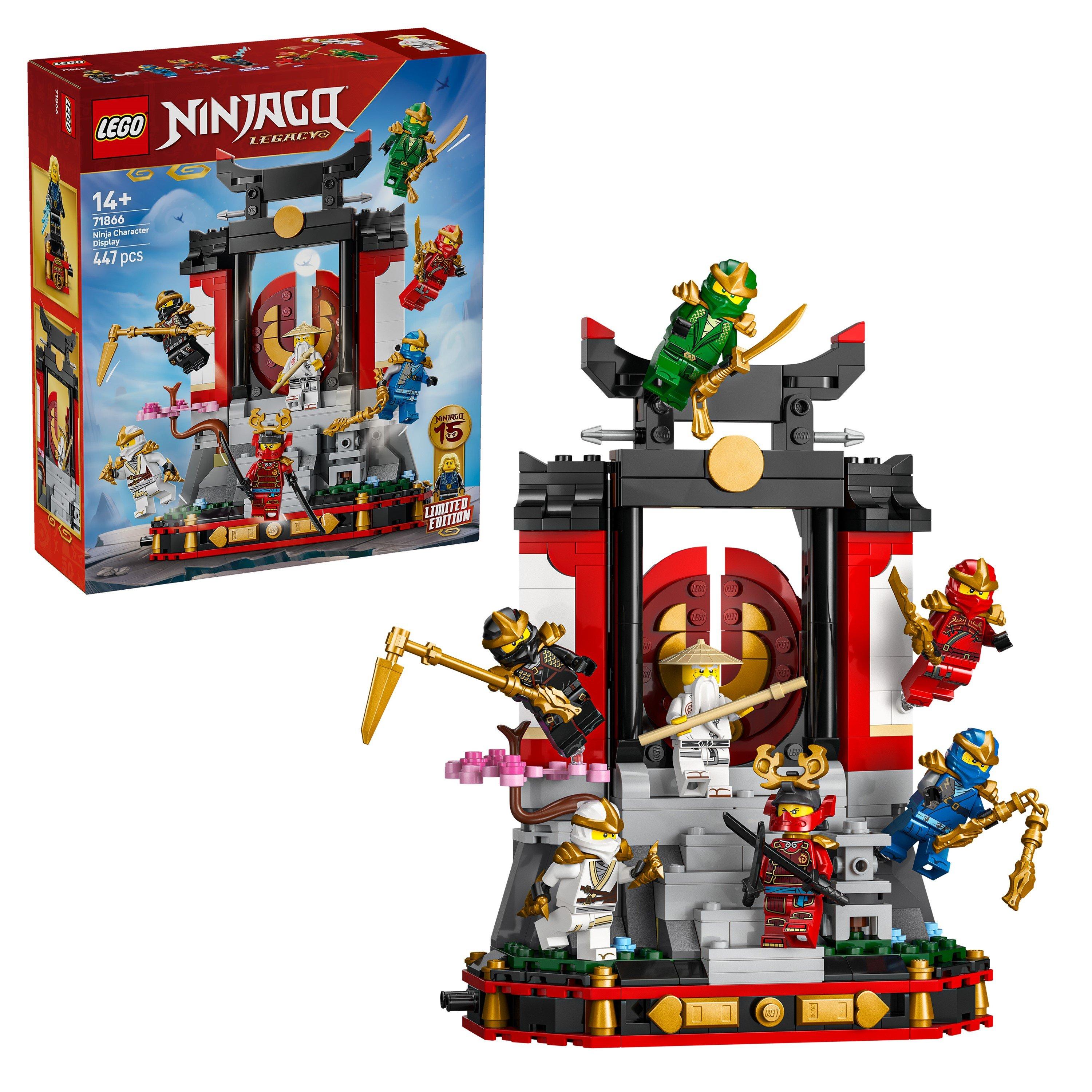 TBC - LEGO - NINJAGO Ninja Character Display 15th Anniversary 71866 - 1