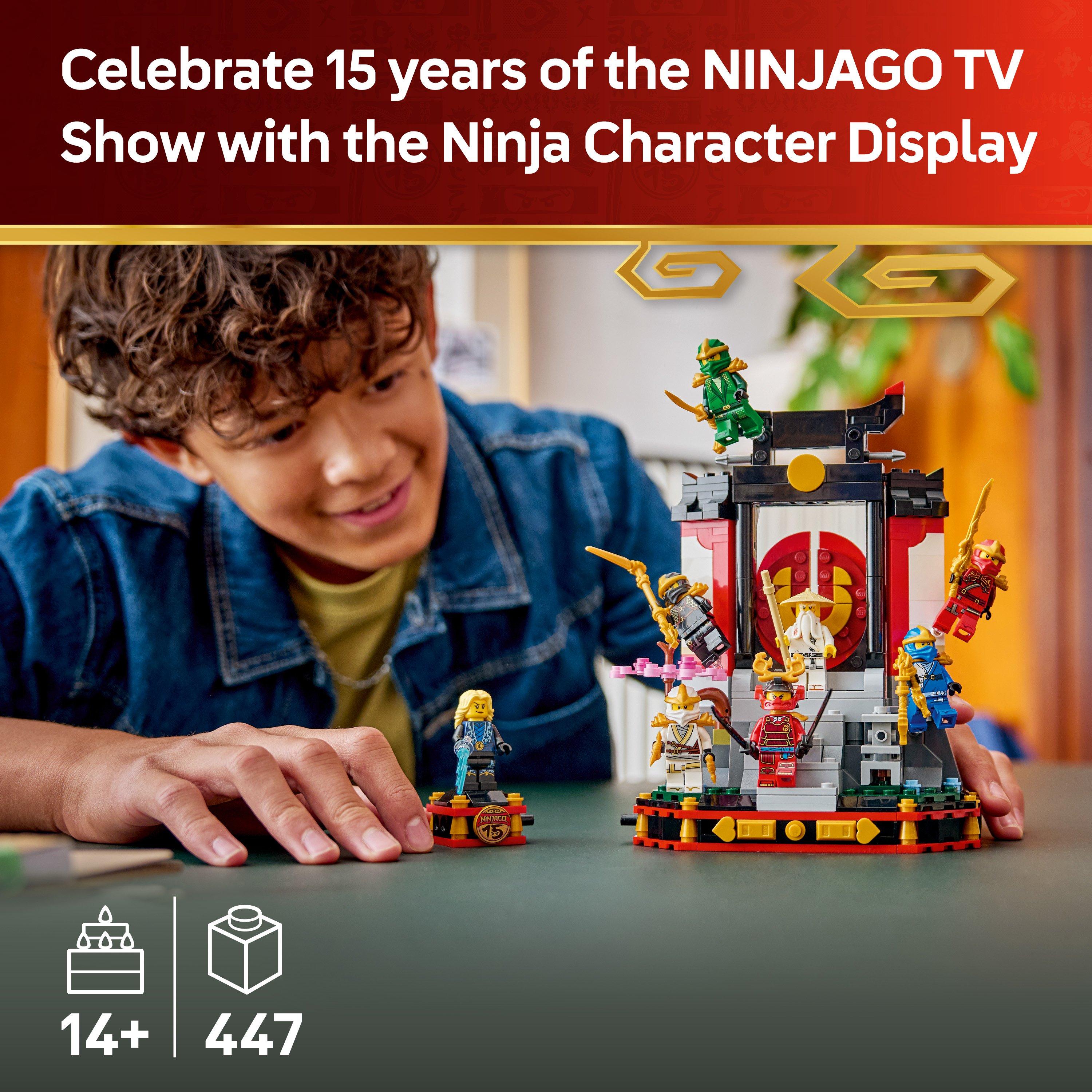 TBC - LEGO - NINJAGO Ninja Character Display 15th Anniversary 71866 - 2