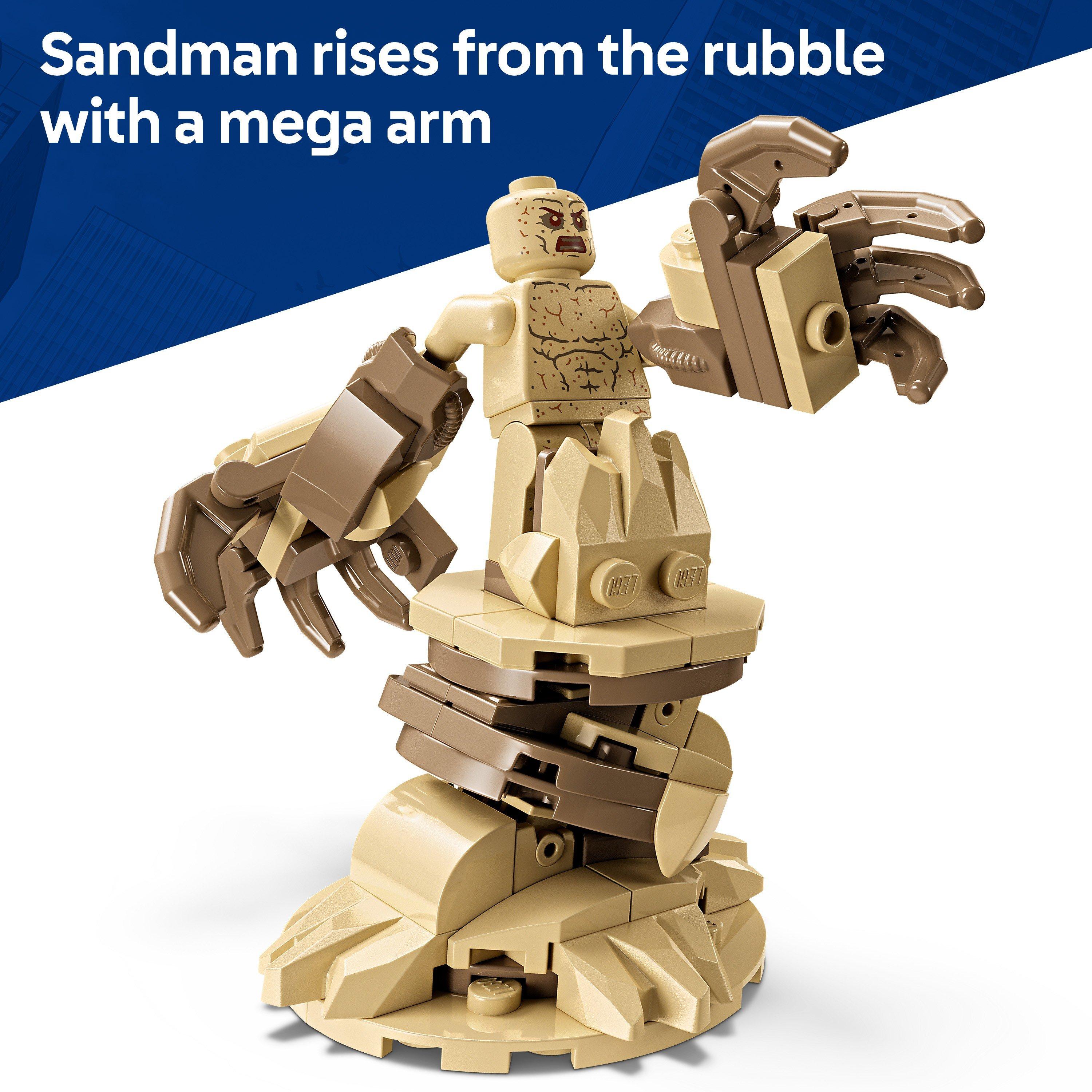 Sandman Set - LEGO - Marvel Epic Battle: Spider-Man vs. Sandman Set 76334 - 6