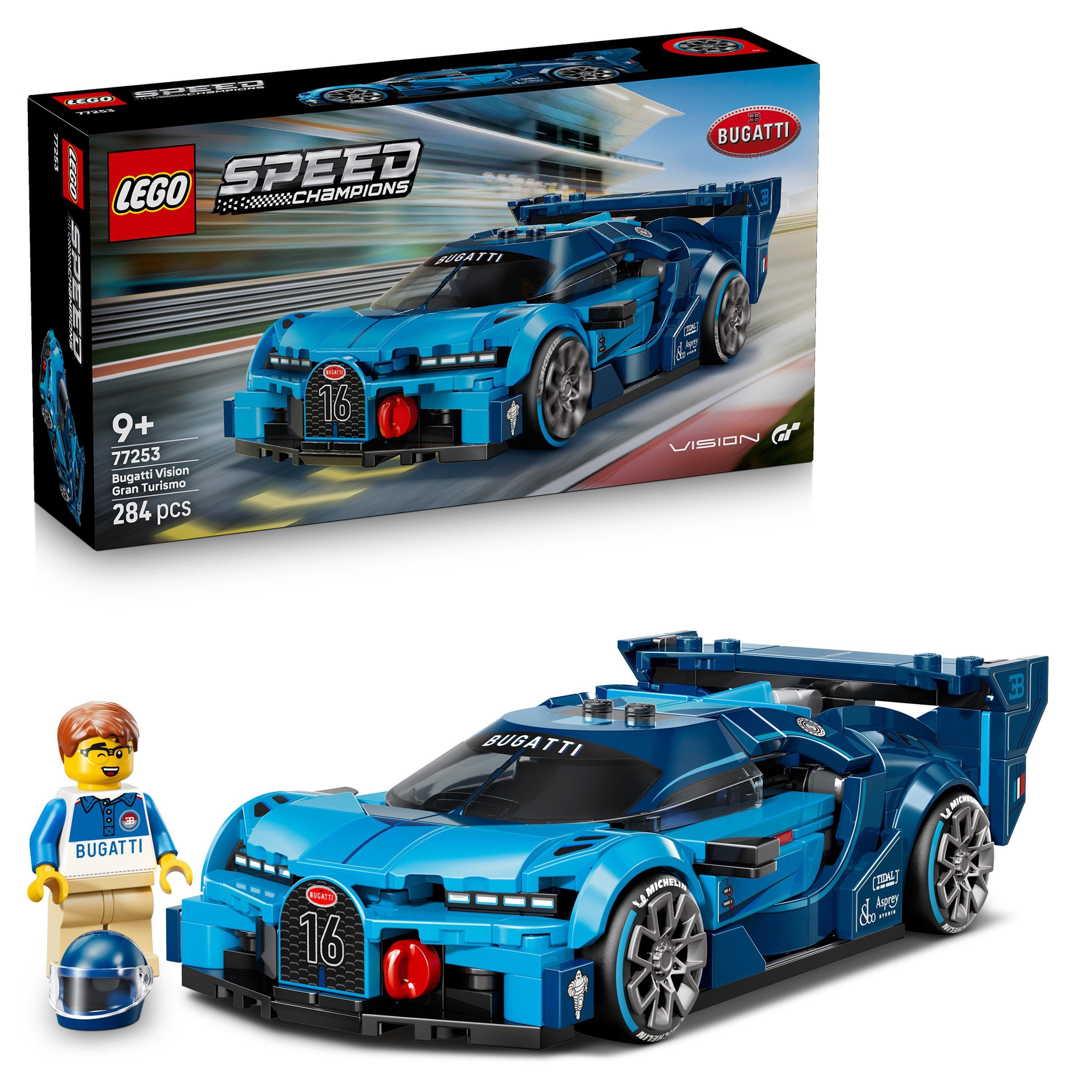 Bugatti - LEGO - Speed Champions Bugatti Vision Gran Turismo Hyper Sports Car 77253 - 1