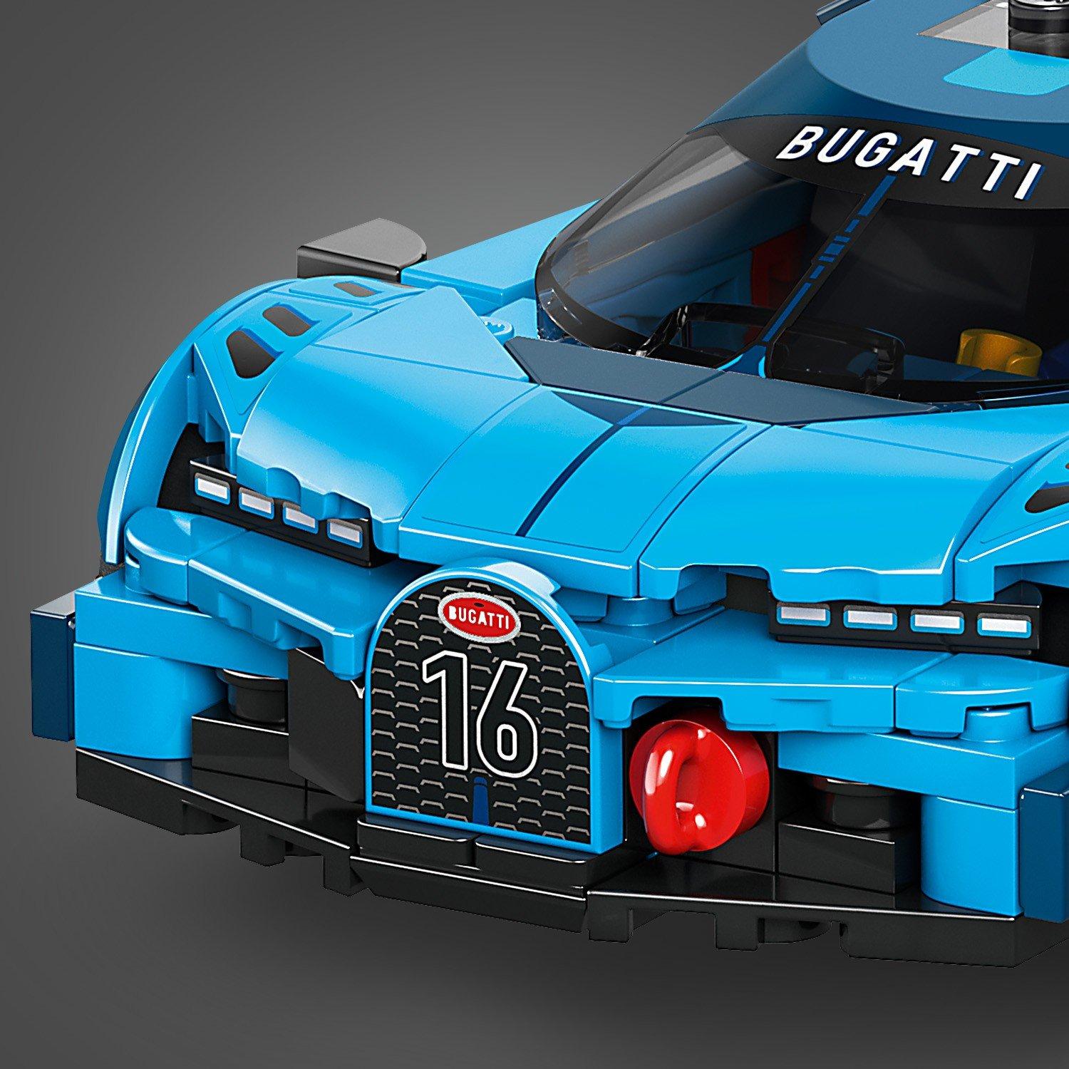 Bugatti - LEGO - Speed Champions Bugatti Vision Gran Turismo Hyper Sports Car 77253 - 11