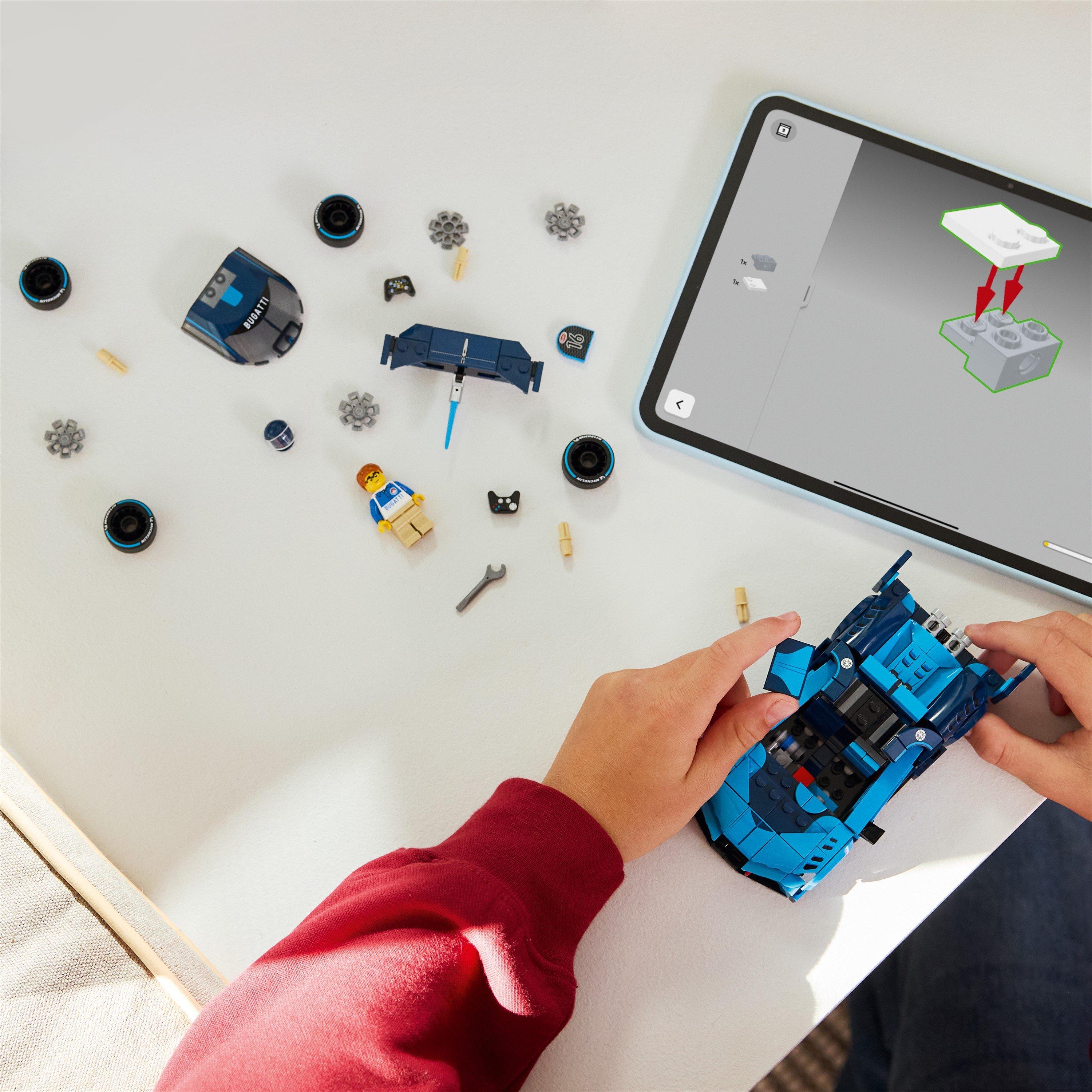 Bugatti - LEGO - Speed Champions Bugatti Vision Gran Turismo Hyper Sports Car 77253 - 3